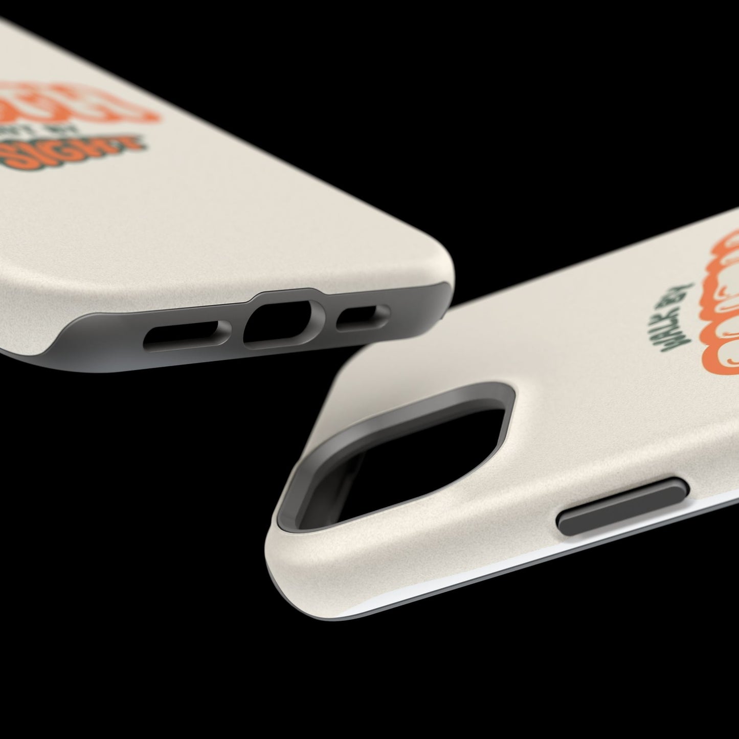Magnetic Impact-Resistant Case — "Walk by Faith Not by Sight" Inspirational Phone Cover
