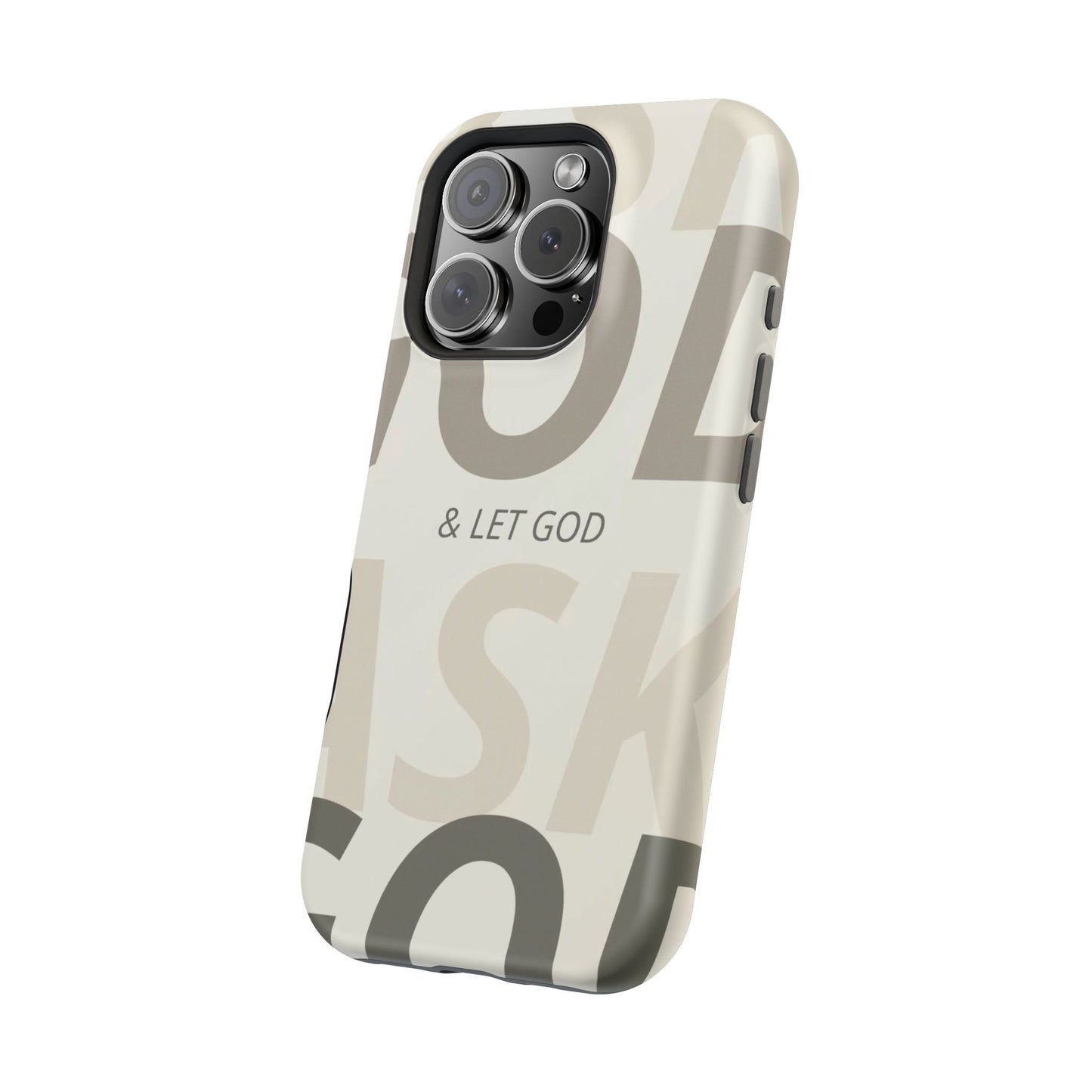 Protective iPhone Case — "Fold & Let God" Magnetic Impact-Resistant Phone Cover