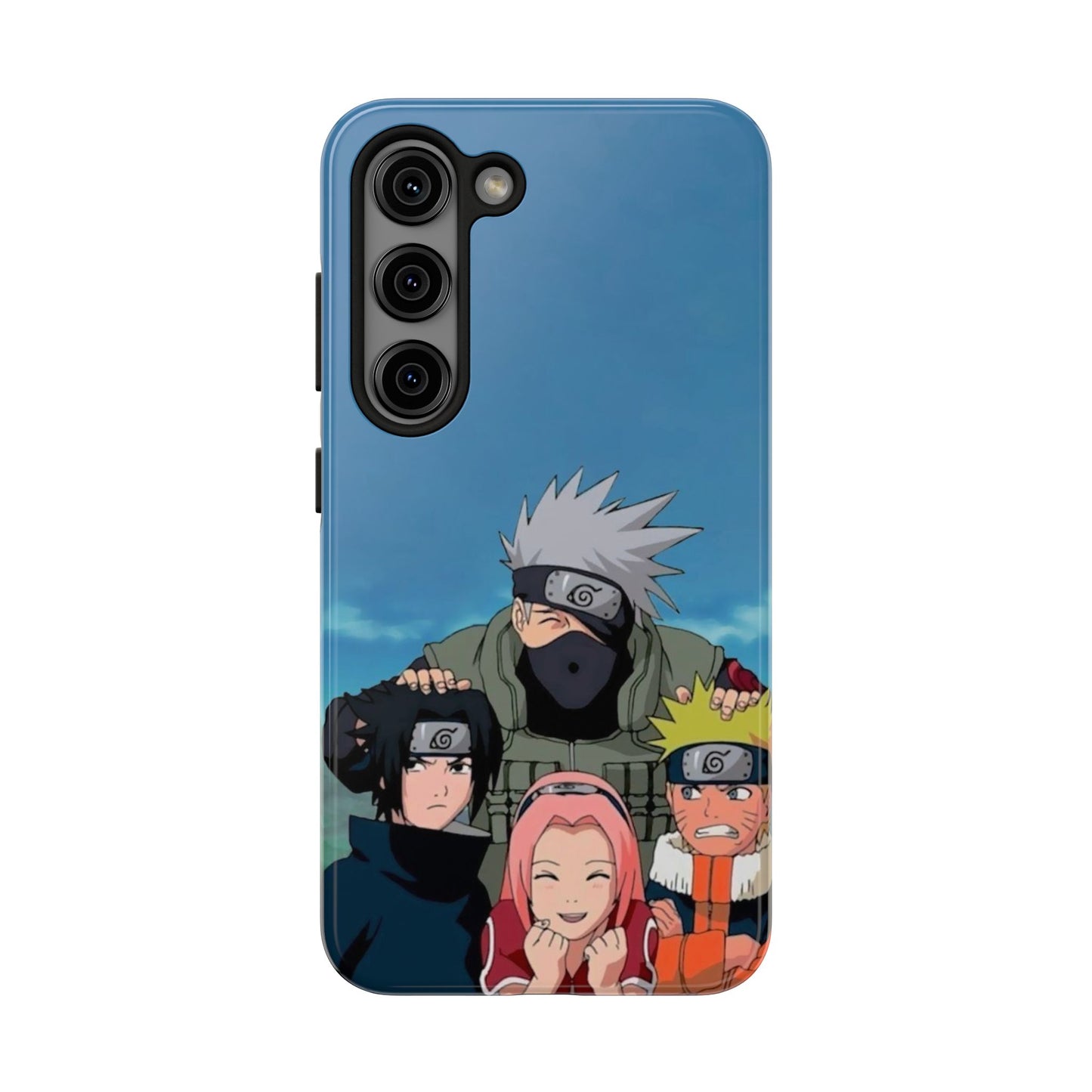 Anime Team Portrait Tough Phone Case — Cute Group Shield Design