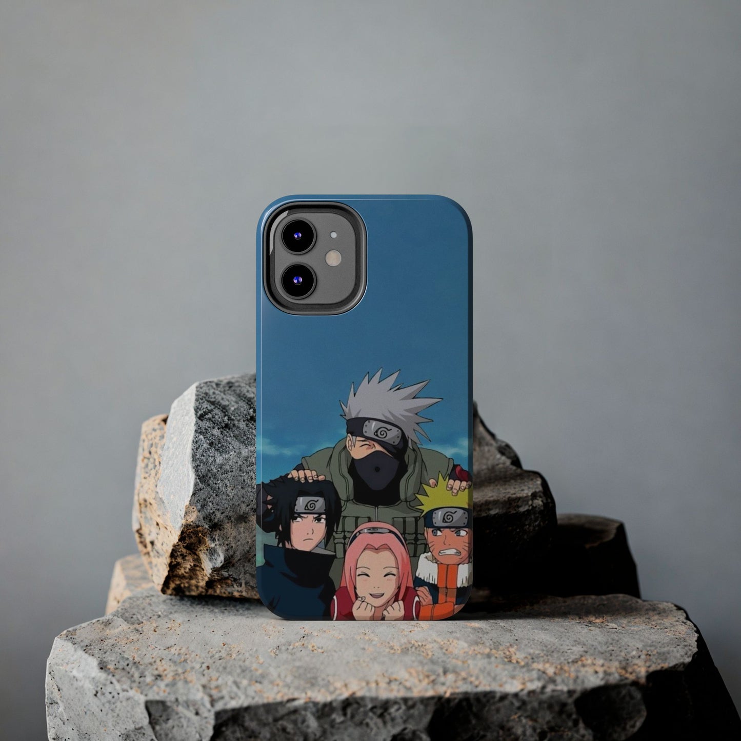 Anime Team Portrait Tough Phone Case — Cute Group Shield Design