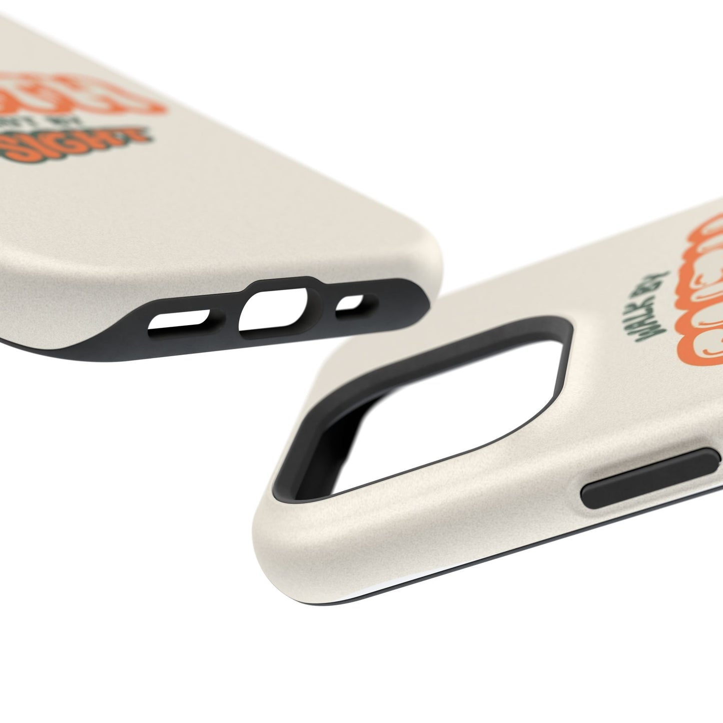 Magnetic Impact-Resistant Case — "Walk by Faith Not by Sight" Inspirational Phone Cover