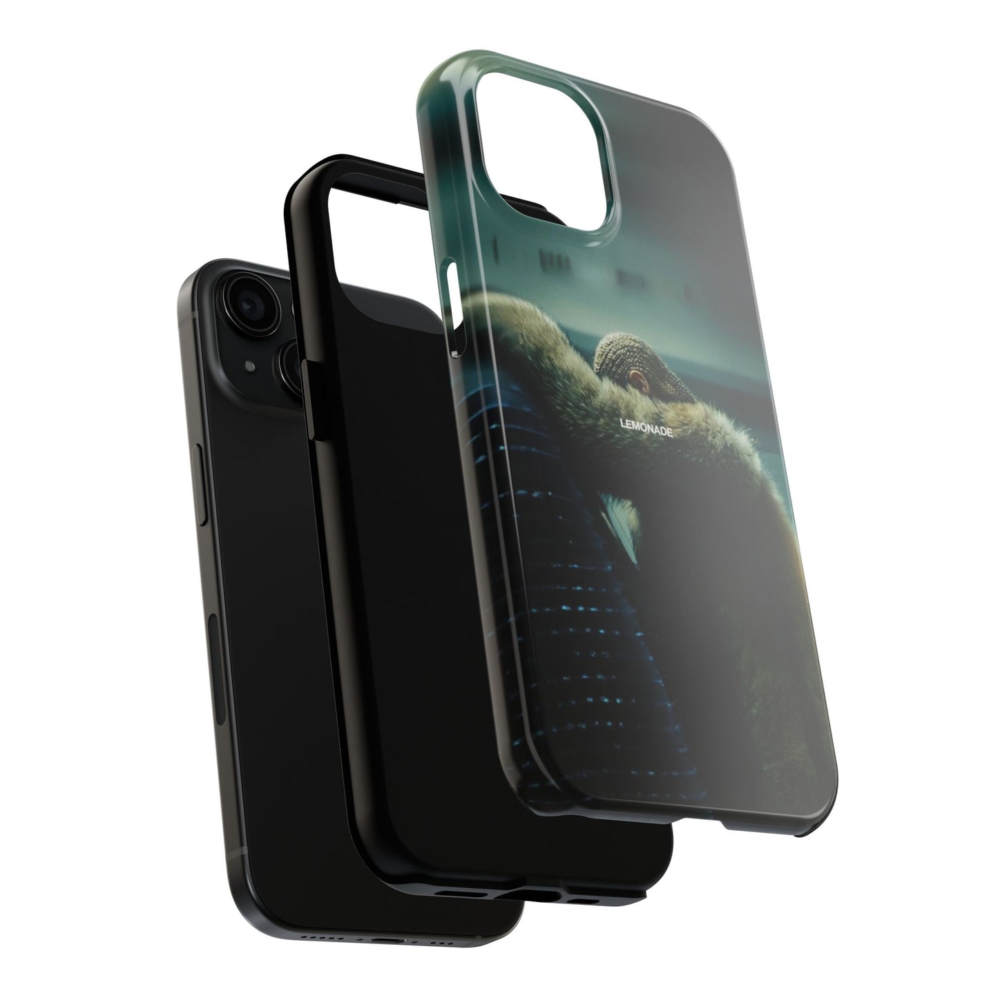 Tough Phone Case — Moody Urban Monkey Photo, 'LEMONADE' Matte Protective Cover