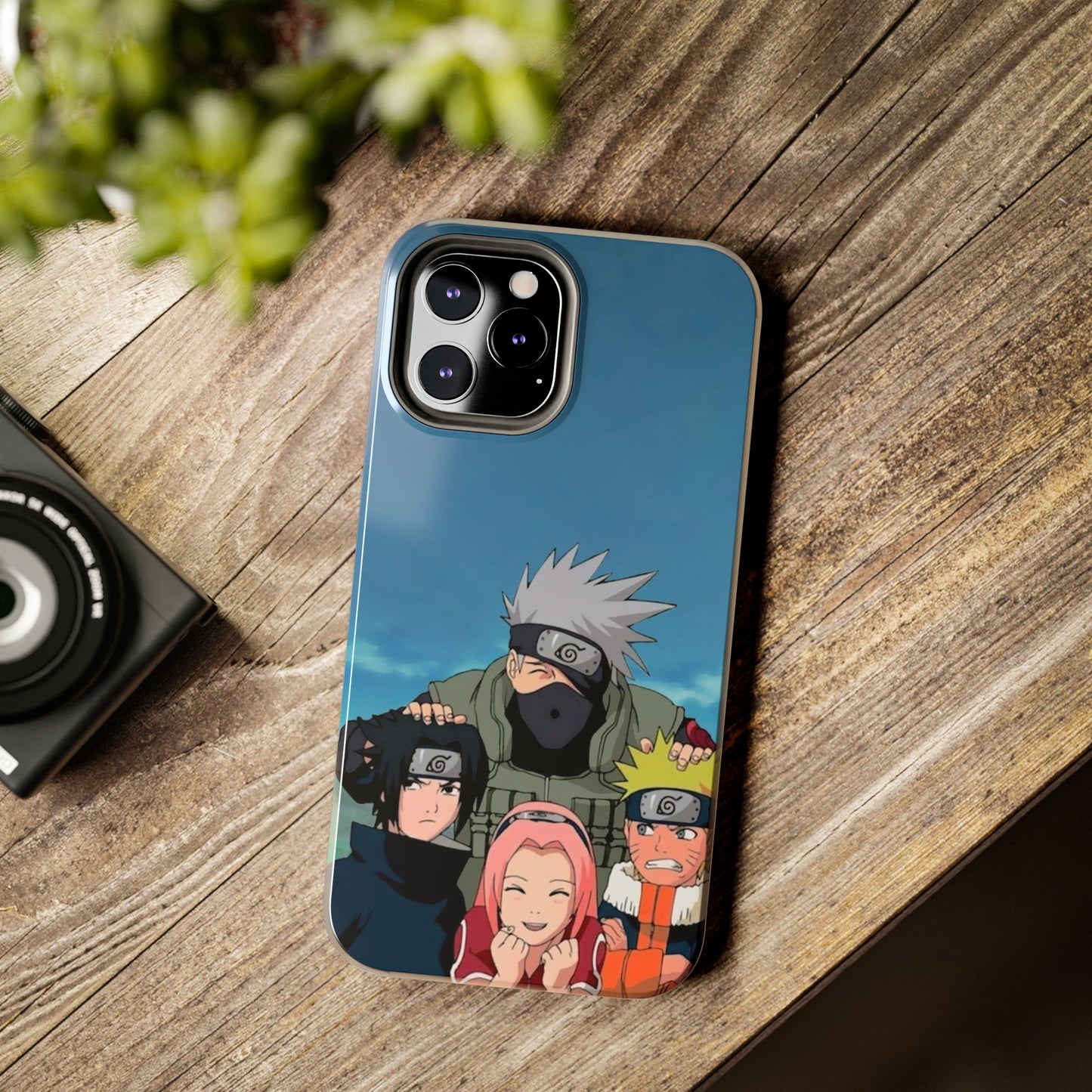 Anime Team Portrait Tough Phone Case — Cute Group Shield Design