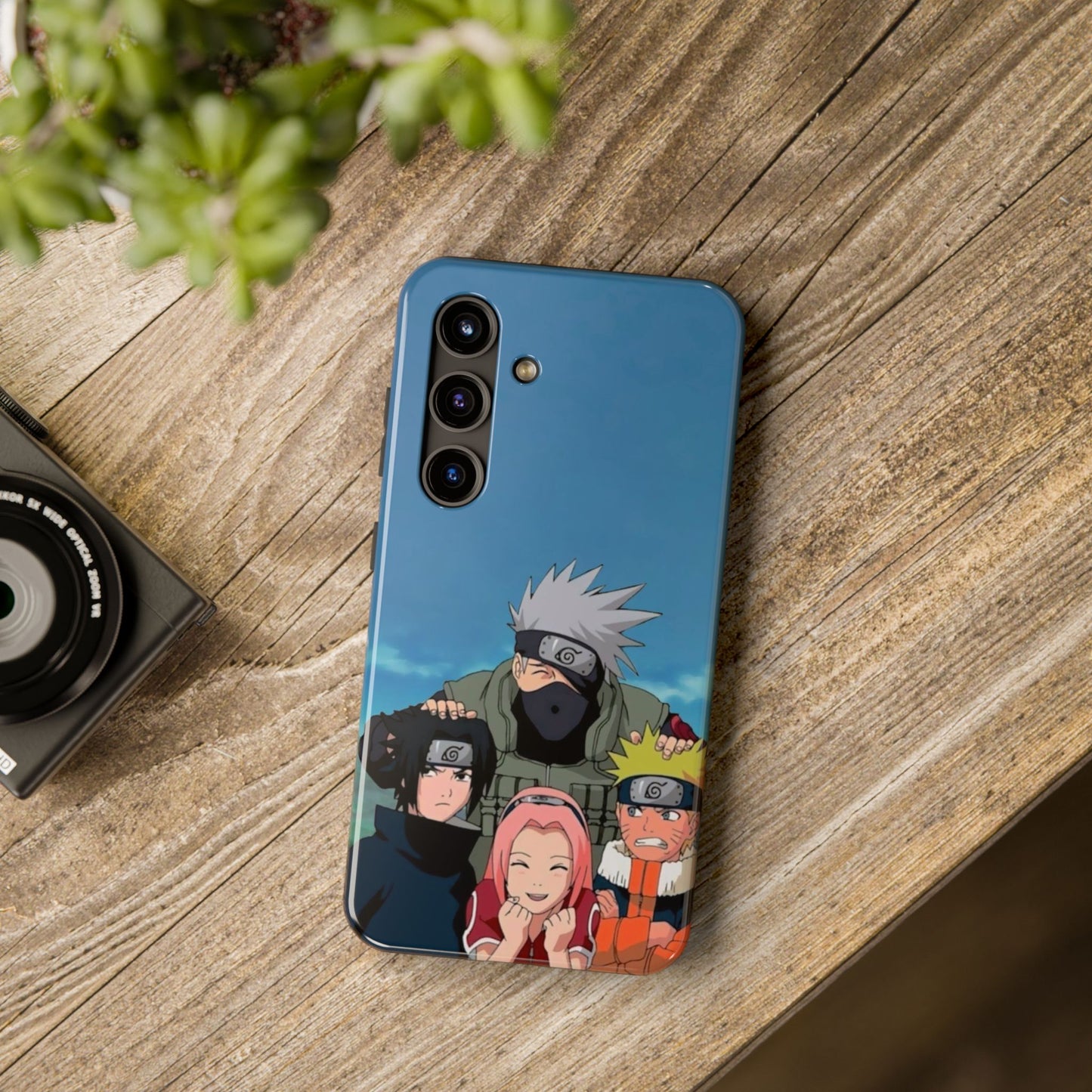 Anime Team Portrait Tough Phone Case — Cute Group Shield Design
