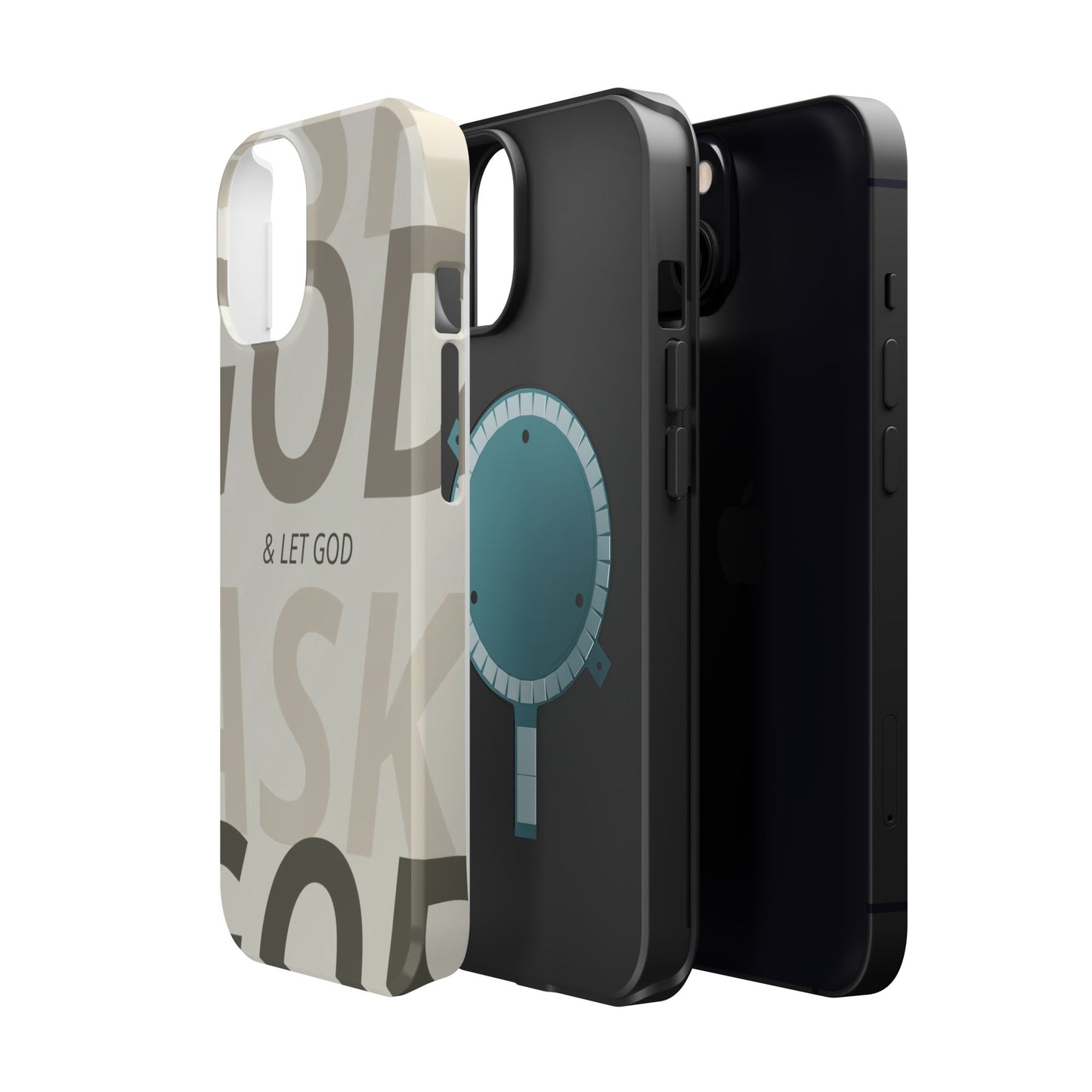 Protective iPhone Case — "Fold & Let God" Magnetic Impact-Resistant Phone Cover
