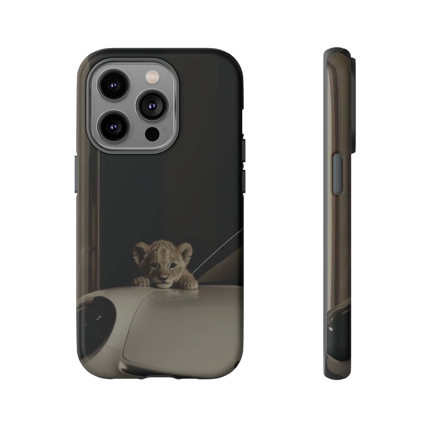 Lion Cub Phone Case — Tough Protective iPhone Cover