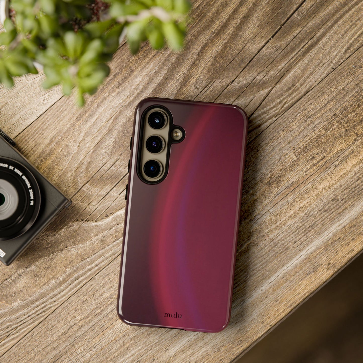 Maroon Gradient Phone Case - Tough Protective iPhone Cover
