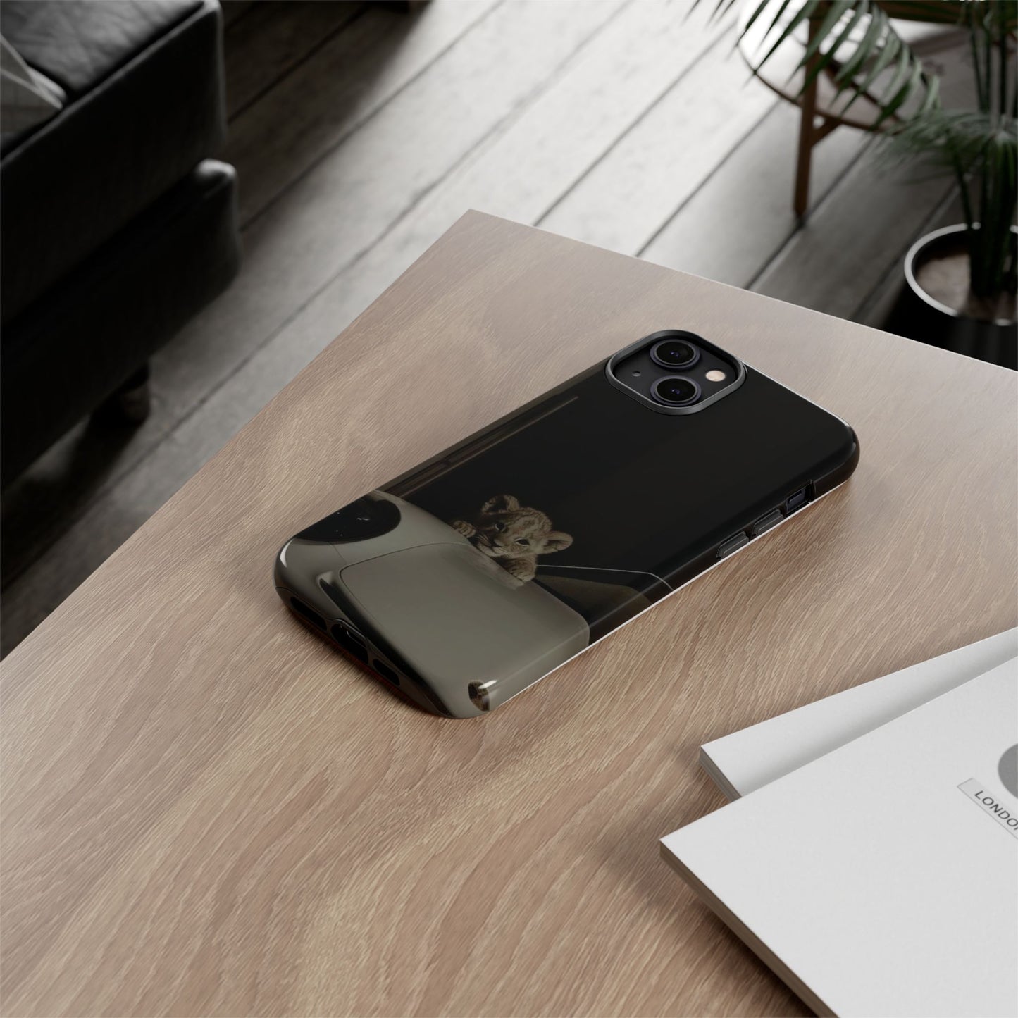 Lion Cub Phone Case — Tough Protective iPhone Cover