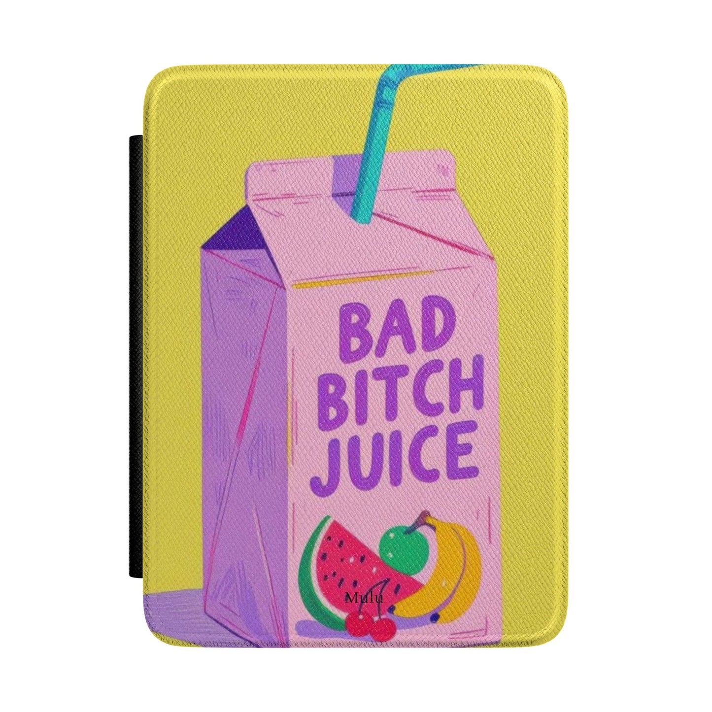 Kindle Case — "Bad Bitch Juice" Retro Juice Box Cover