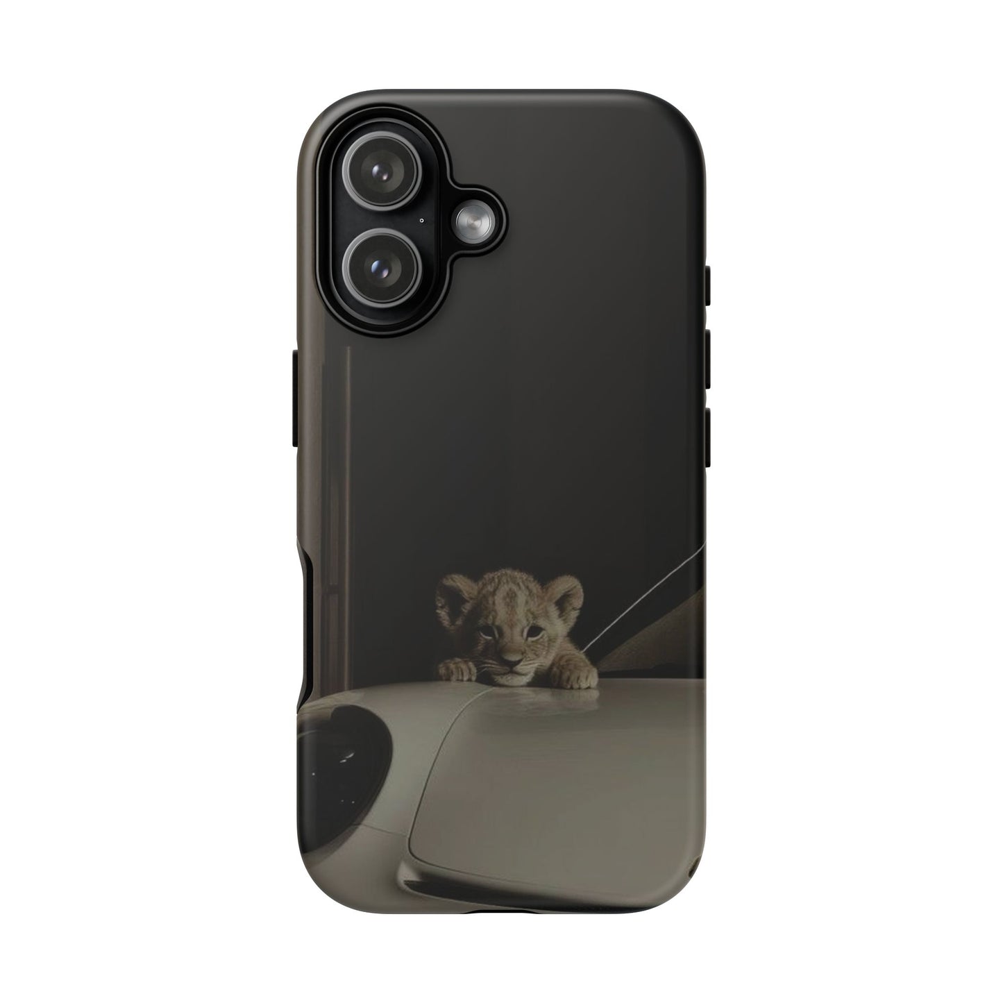 Lion Cub Phone Case — Tough Protective iPhone Cover