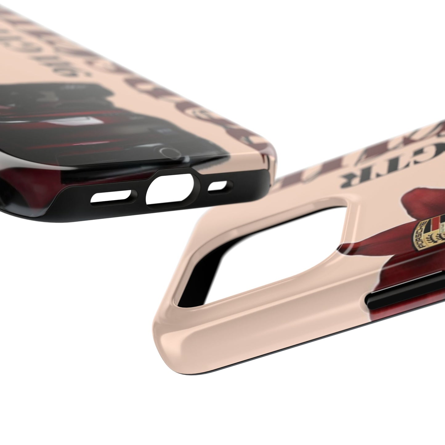 Porsche 911 GT-R Red Orchid Tough Phone Case — Sports Car Protective Cover