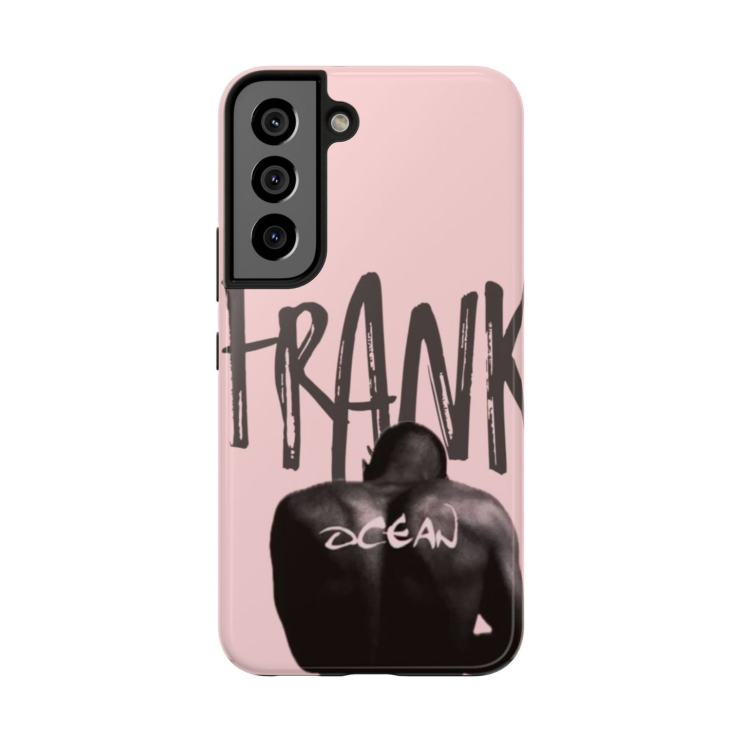 Frank Ocean Tough Phone Case — Pink Back Silhouette Design