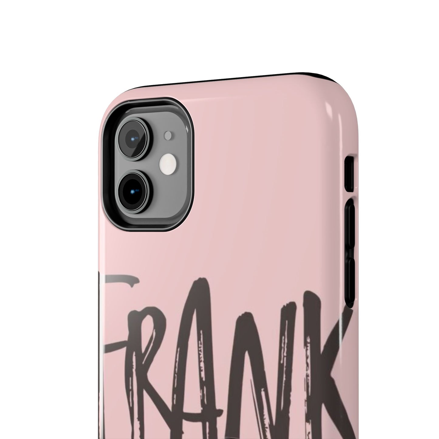 Frank Ocean Tough Phone Case — Pink Back Silhouette Design