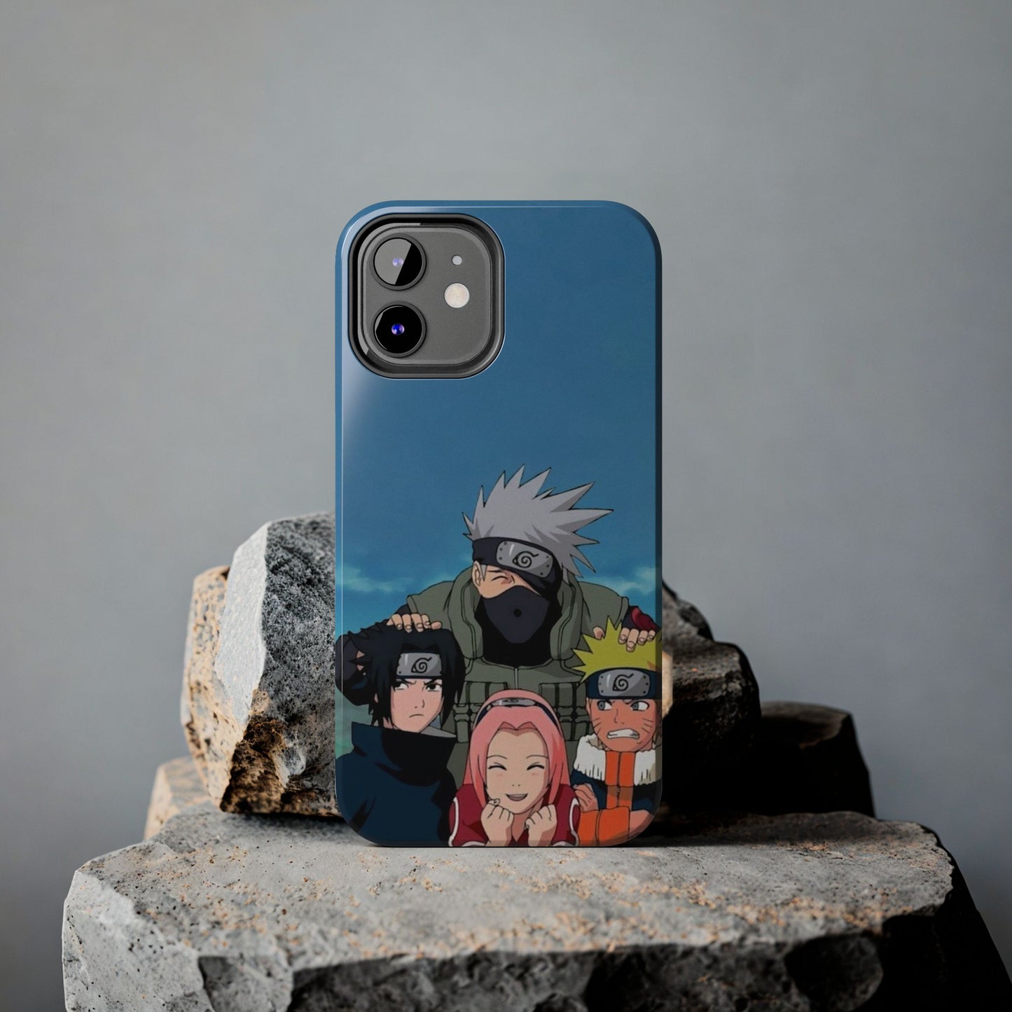 Anime Team Portrait Tough Phone Case — Cute Group Shield Design