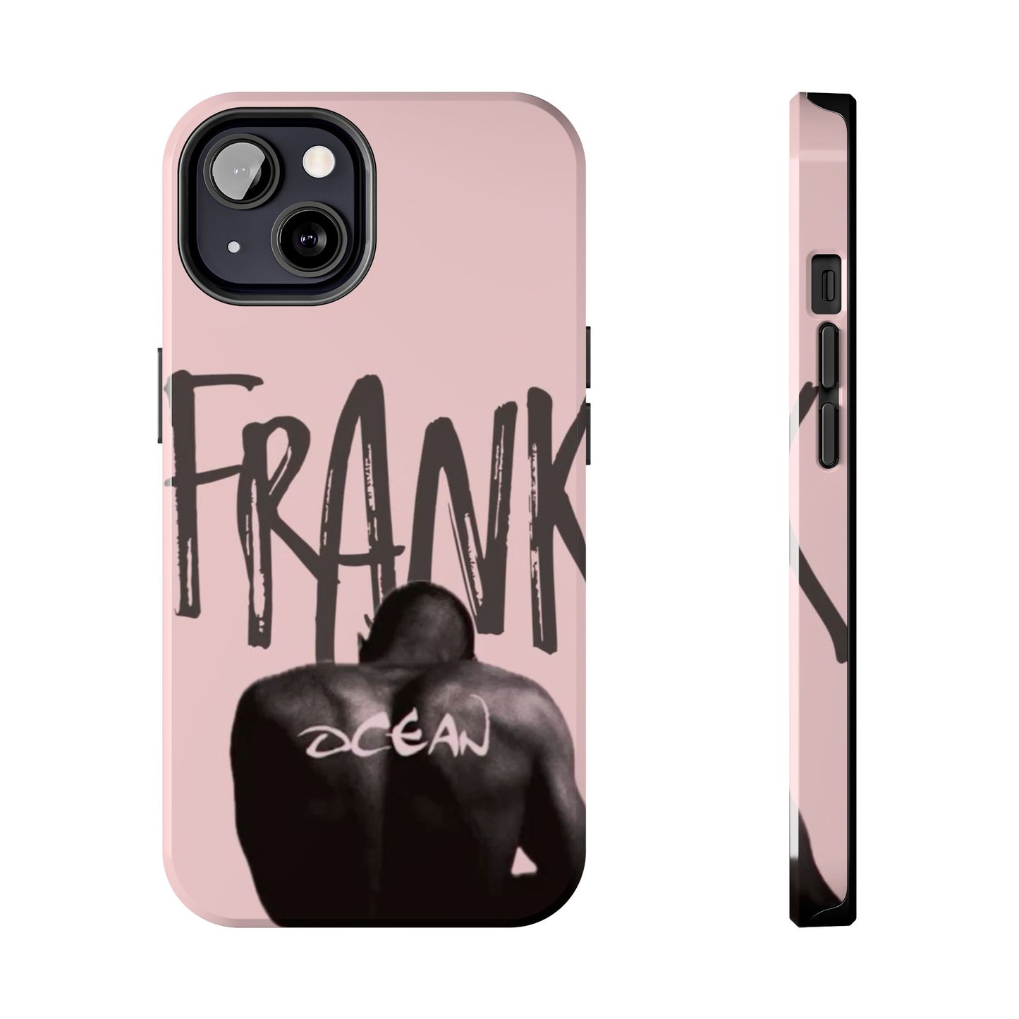 Frank Ocean Tough Phone Case — Pink Back Silhouette Design