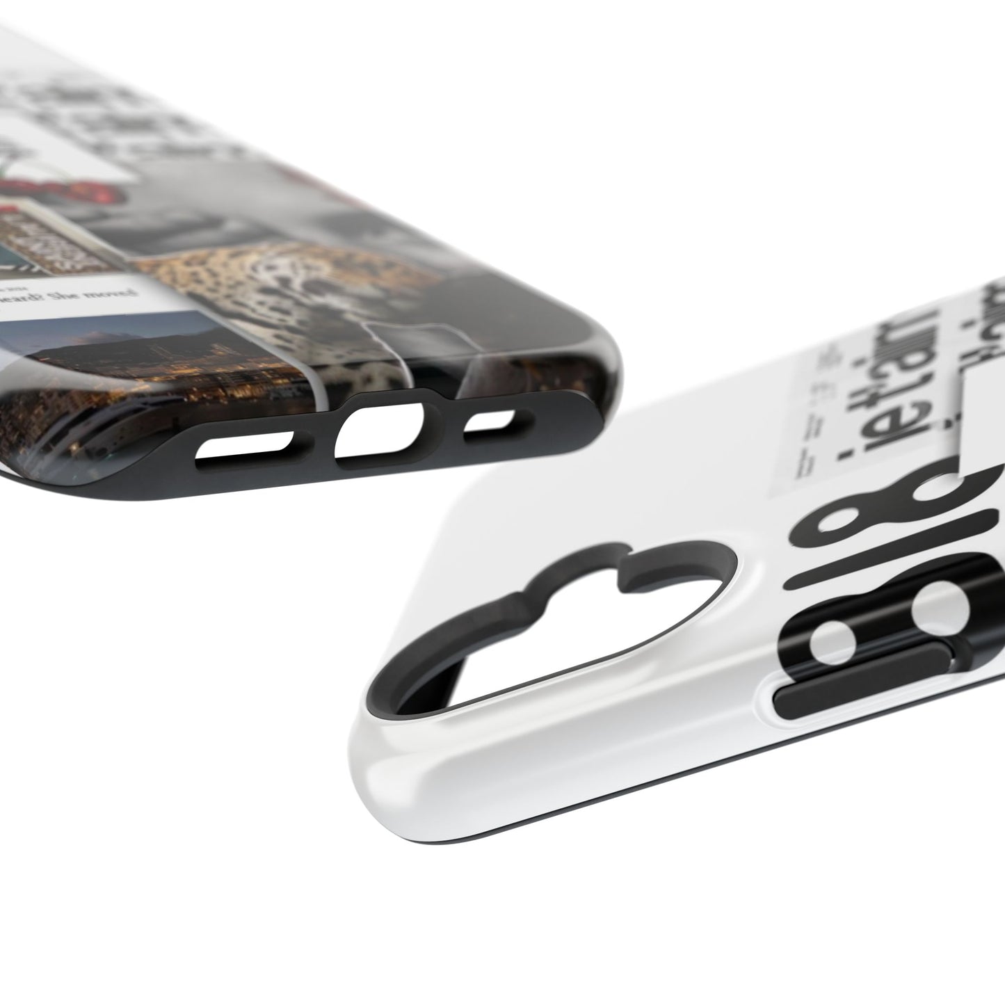 Collage 'Je t’aime' Magnetic Impact-Resistant Phone Case