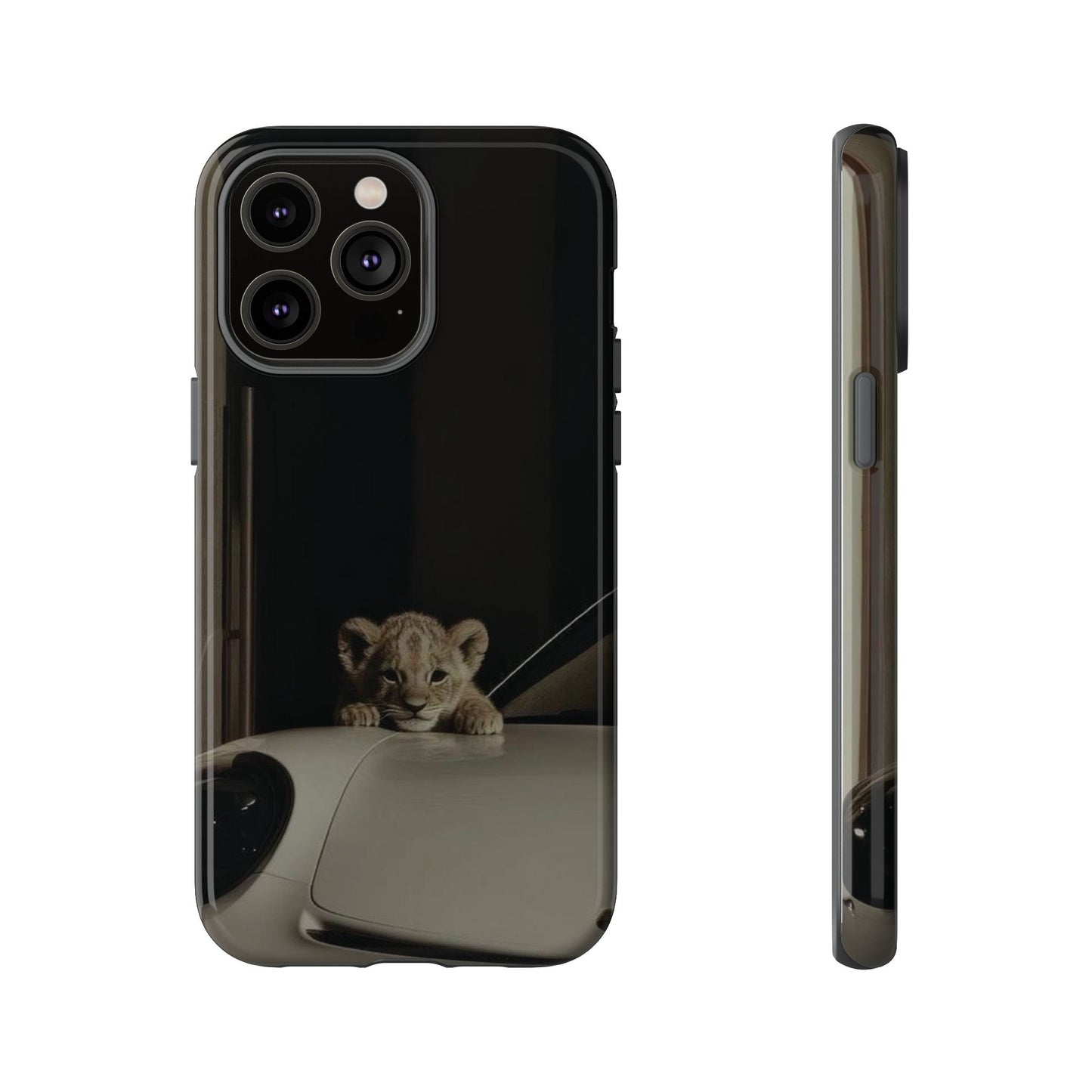 Lion Cub Phone Case — Tough Protective iPhone Cover