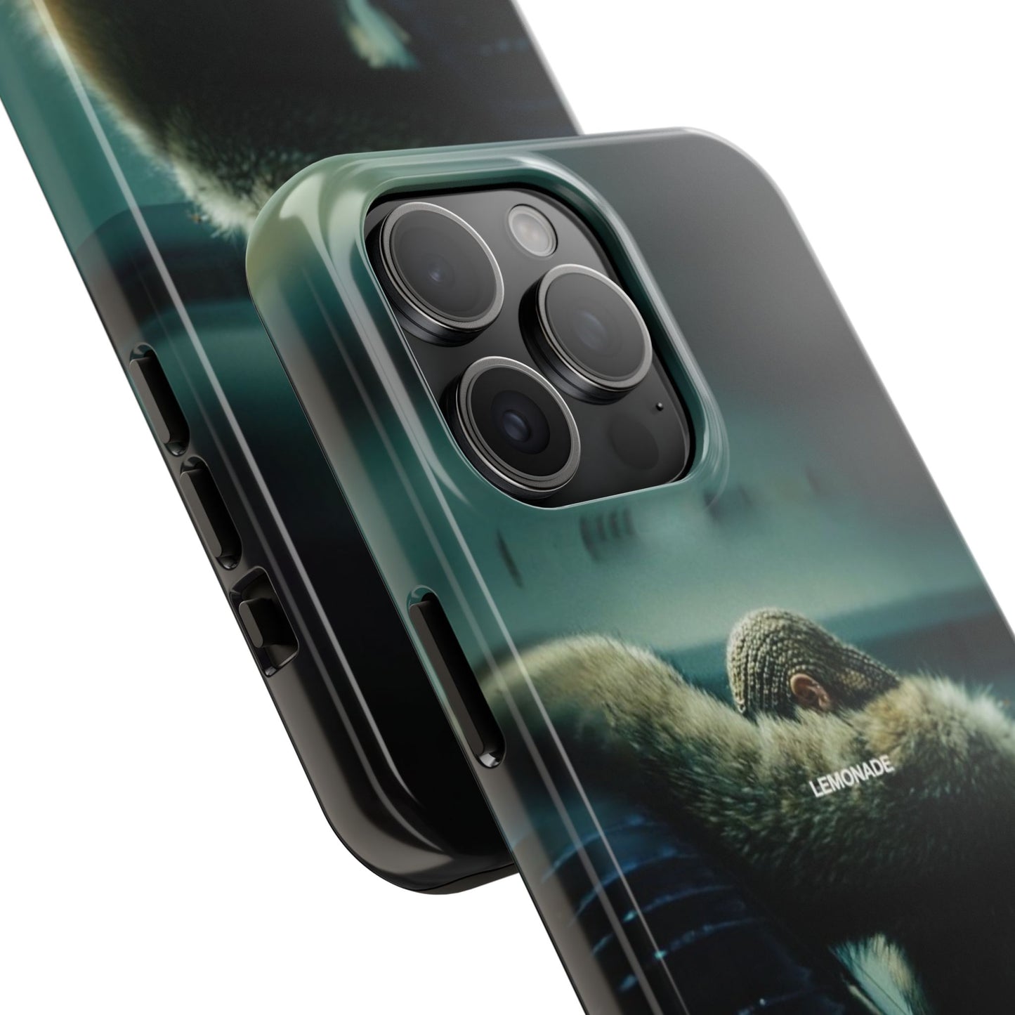 Tough Phone Case — Moody Urban Monkey Photo, 'LEMONADE' Matte Protective Cover