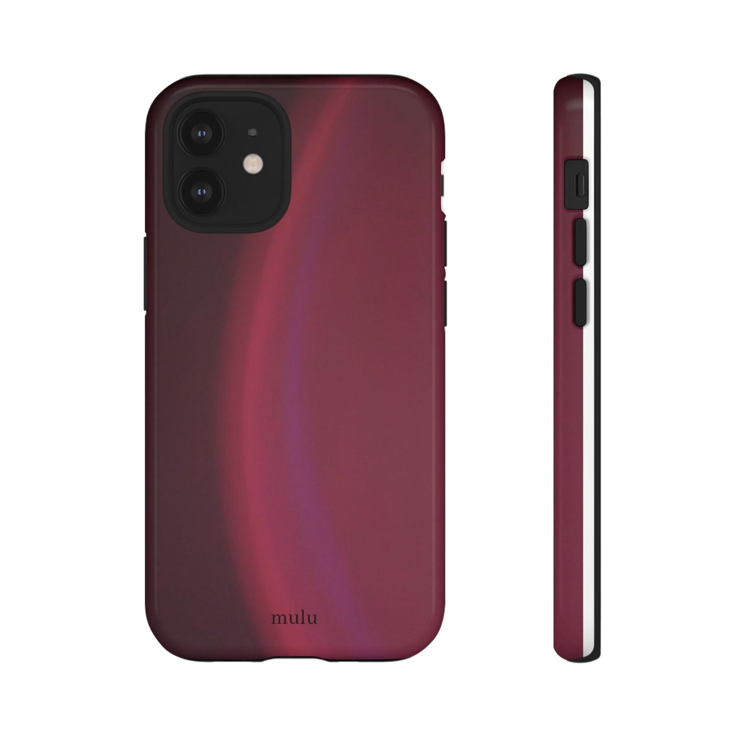 Maroon Gradient Phone Case - Tough Protective iPhone Cover