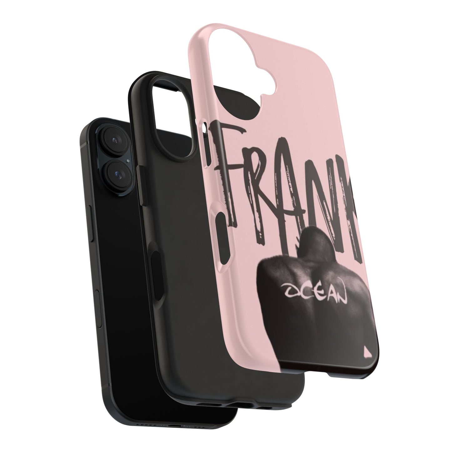 Frank Ocean Tough Phone Case — Pink Back Silhouette Design