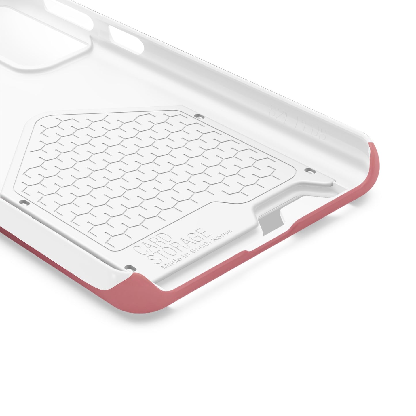 Slim Card-Holder Phone Case — Magnetic Red Wallet Cover
