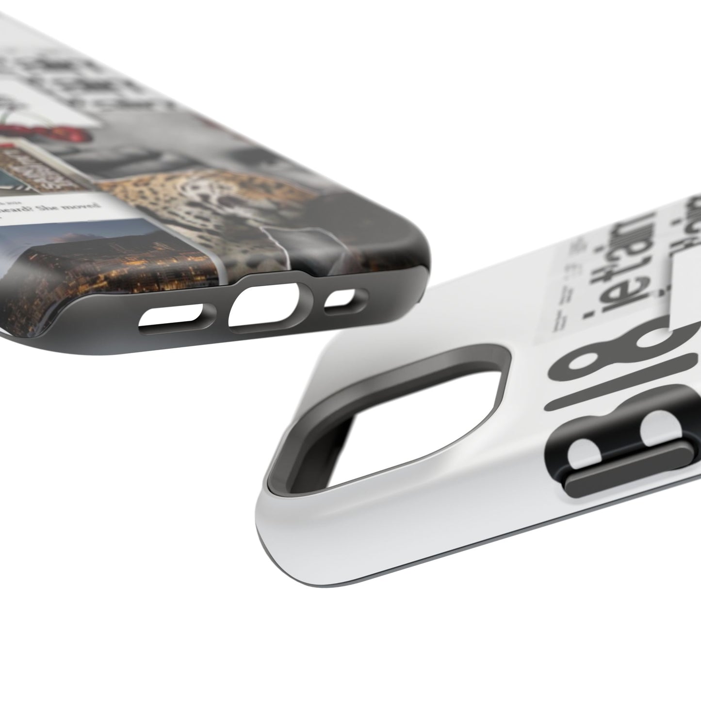 Collage 'Je t’aime' Magnetic Impact-Resistant Phone Case