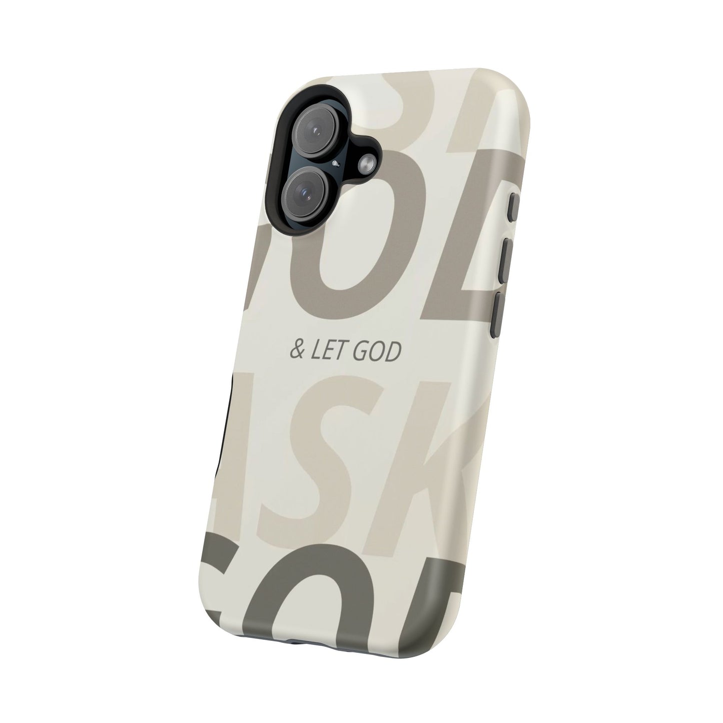 Protective iPhone Case — "Fold & Let God" Magnetic Impact-Resistant Phone Cover