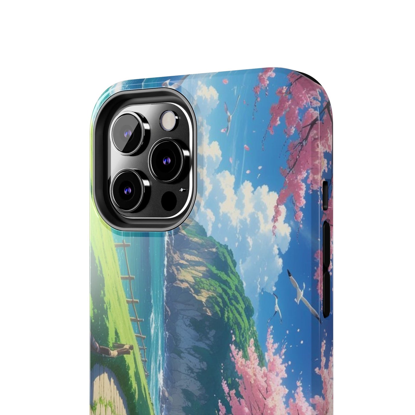 Tough Phone Case — Scenic Cherry Blossom Landscape Phone Cover