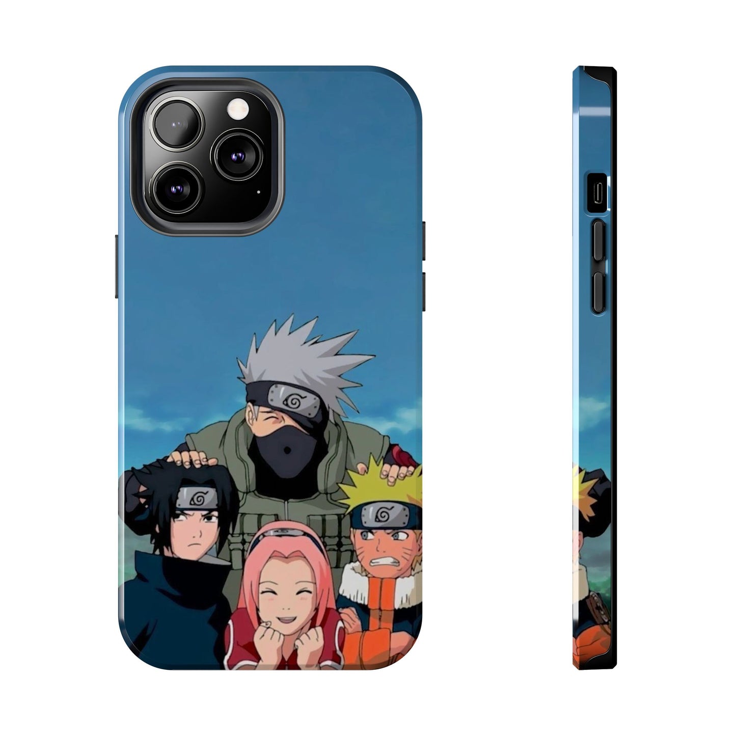 Anime Team Portrait Tough Phone Case — Cute Group Shield Design