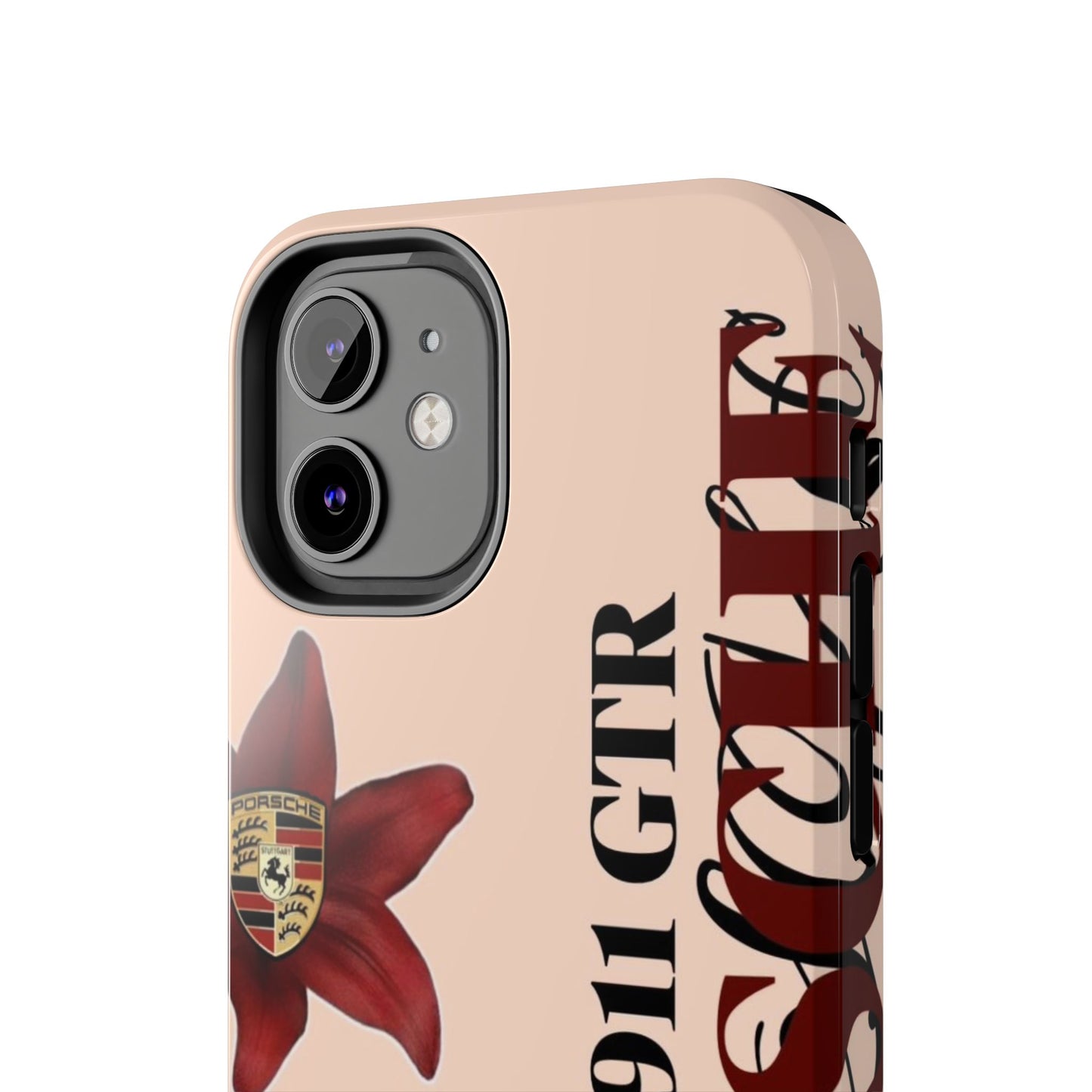 Porsche 911 GT-R Red Orchid Tough Phone Case — Sports Car Protective Cover