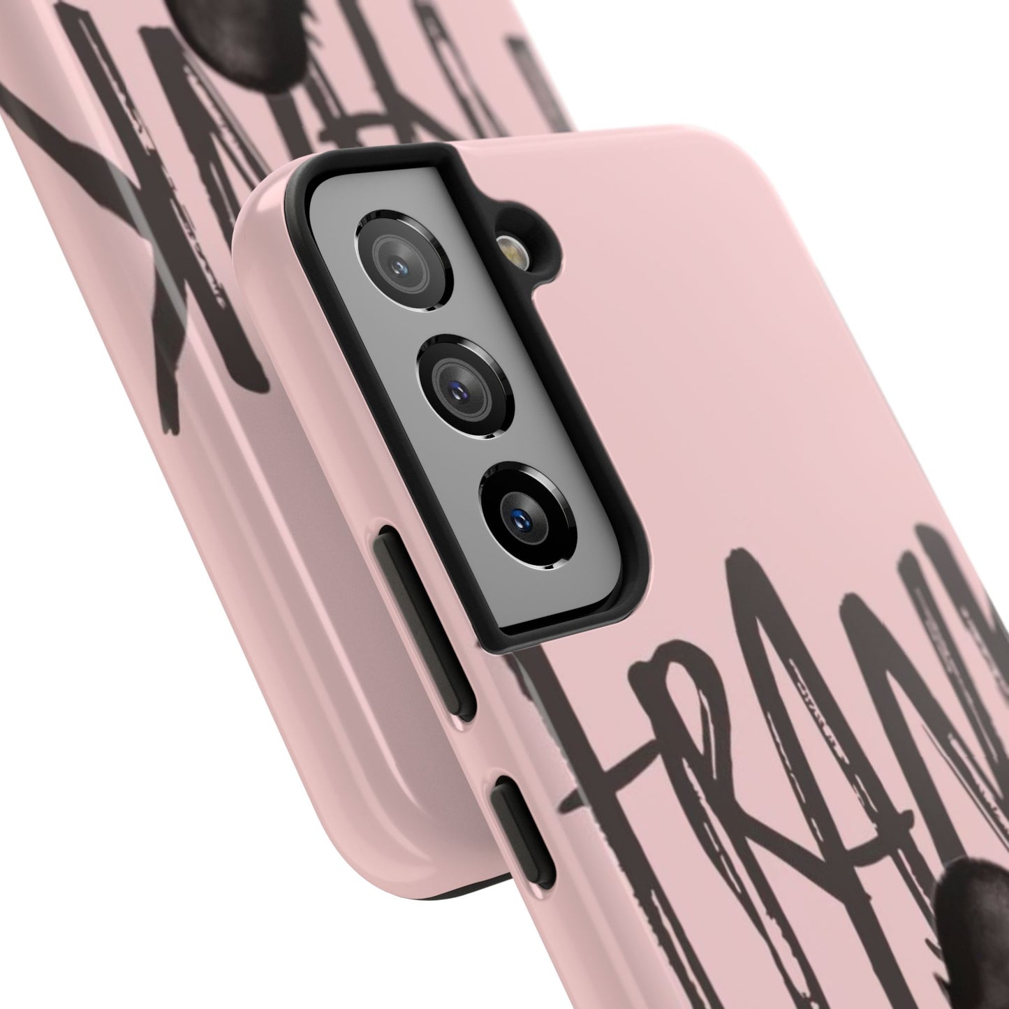 Frank Ocean Tough Phone Case — Pink Back Silhouette Design