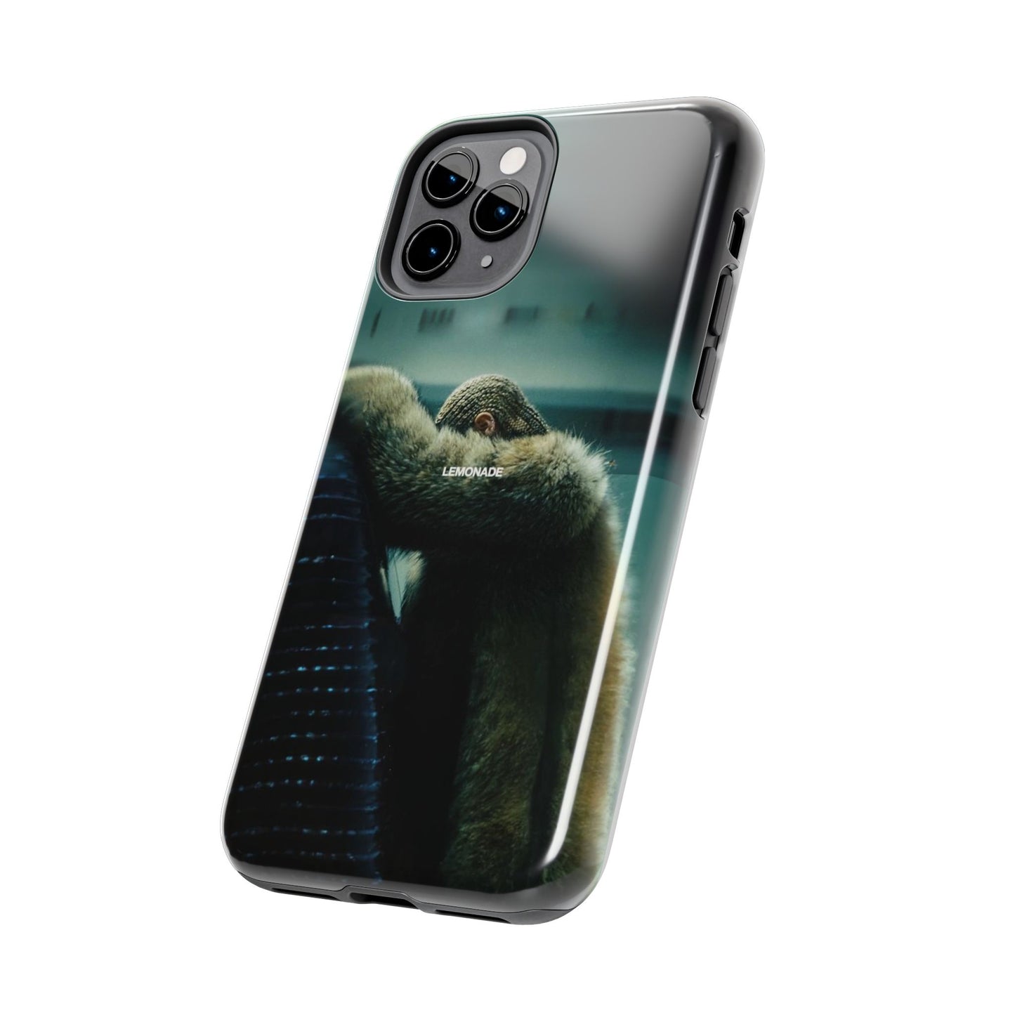 Tough Phone Case — Moody Urban Monkey Photo, 'LEMONADE' Matte Protective Cover