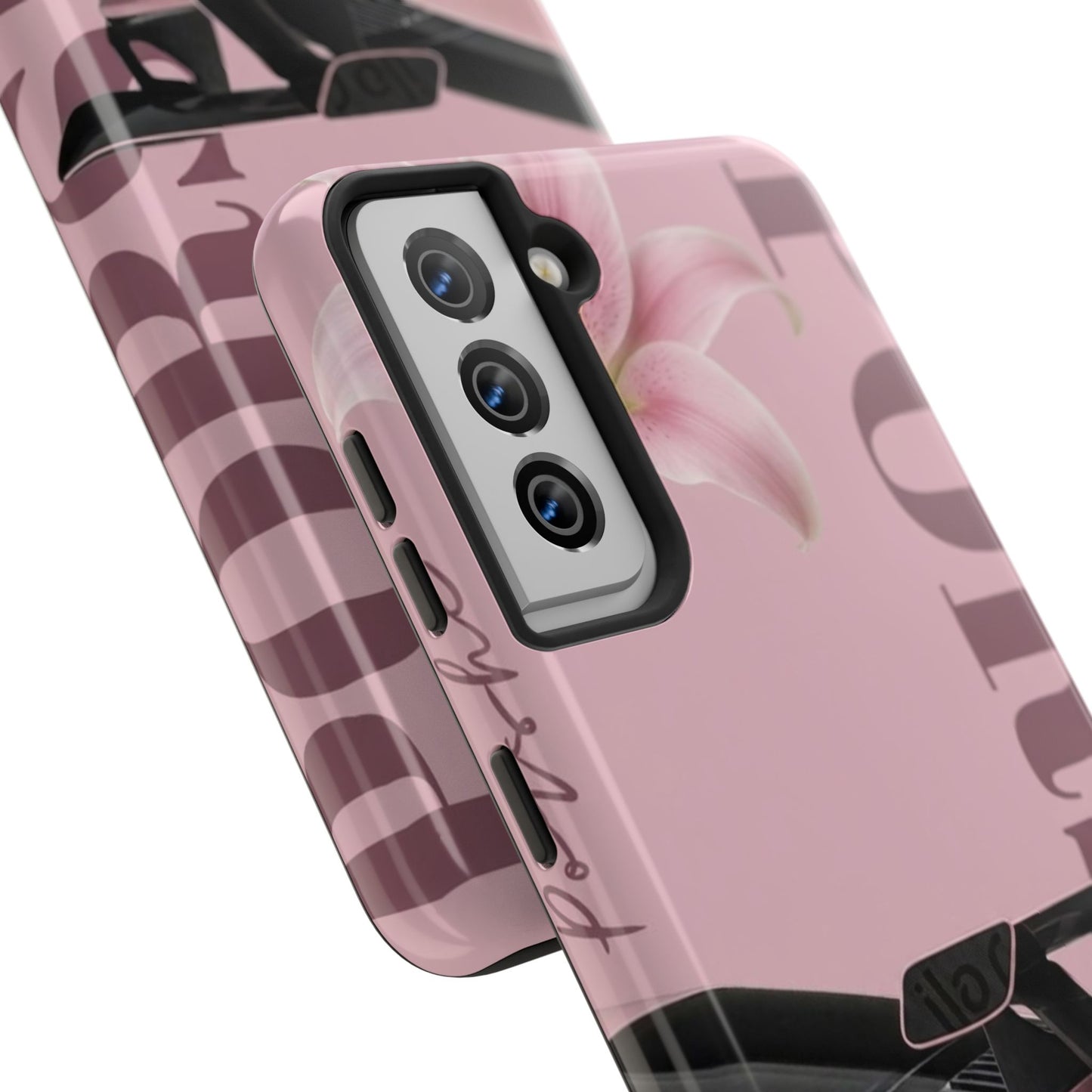 Pink Racing Car Tough Phone Case — 'Queen' Sportback Design