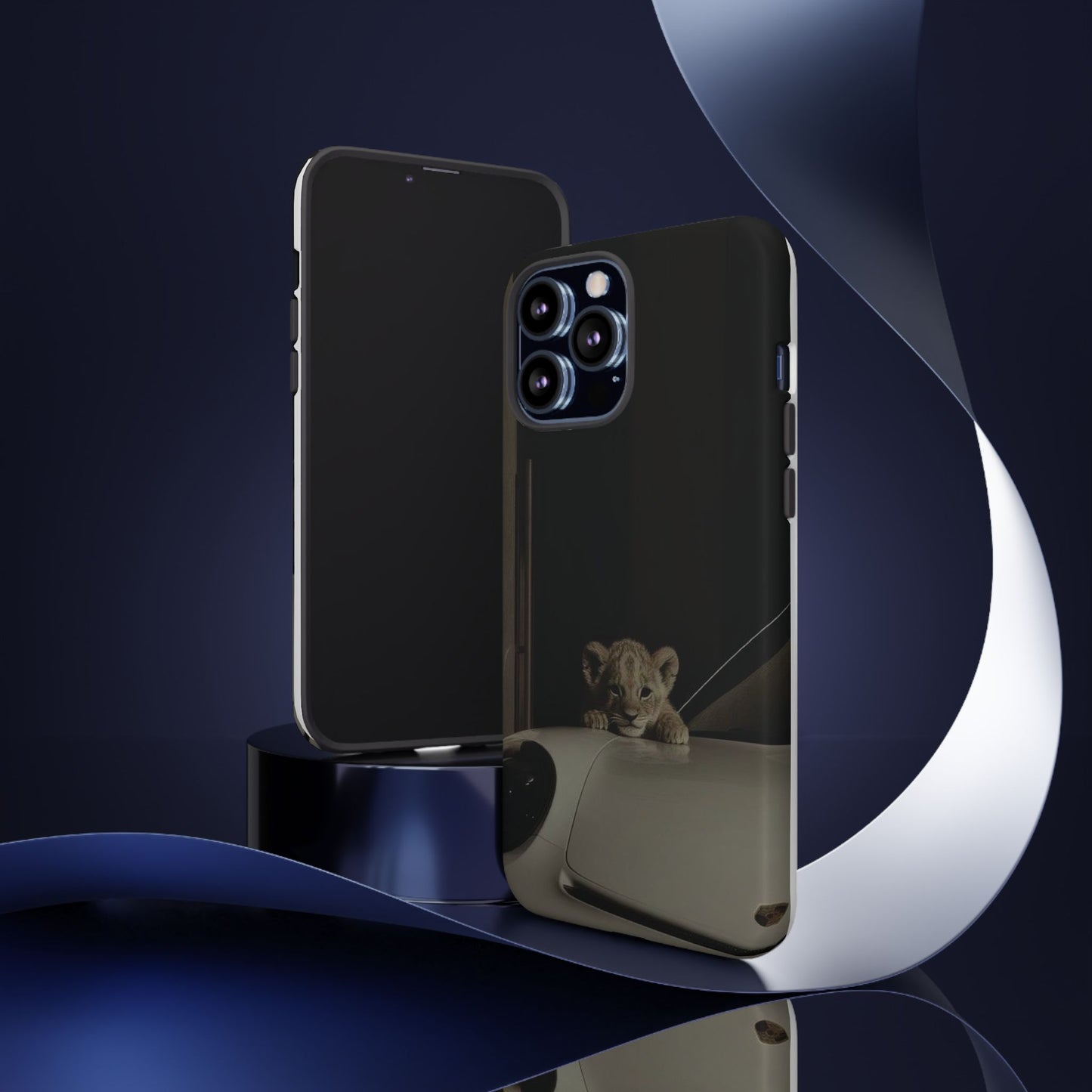 Lion Cub Phone Case — Tough Protective iPhone Cover
