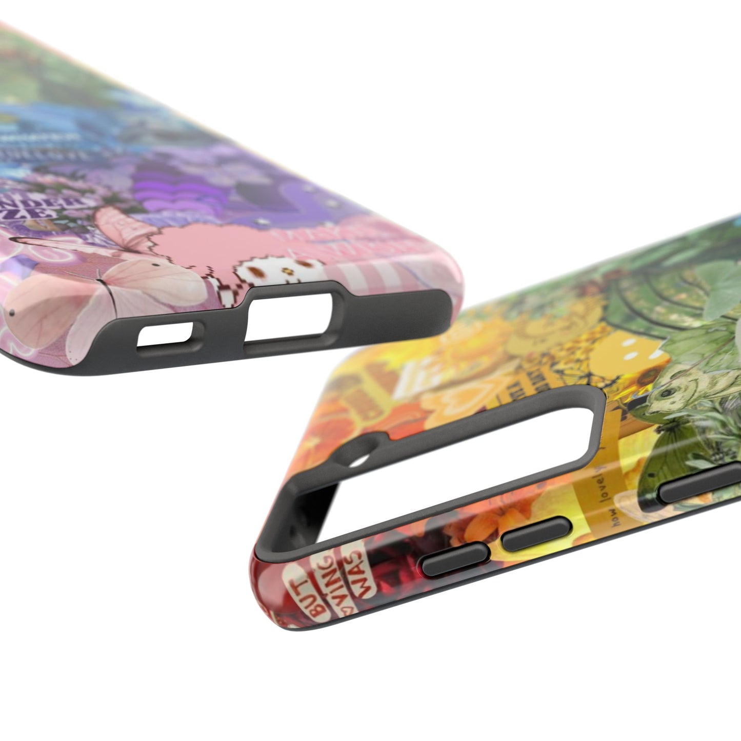 Collage Art Phone Case — 'Grow Your Mind' Lavender Haze Tough Case