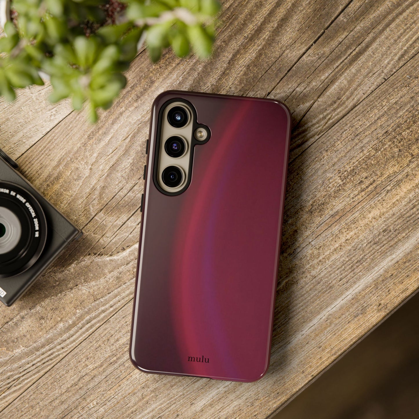 Maroon Gradient Phone Case - Tough Protective iPhone Cover