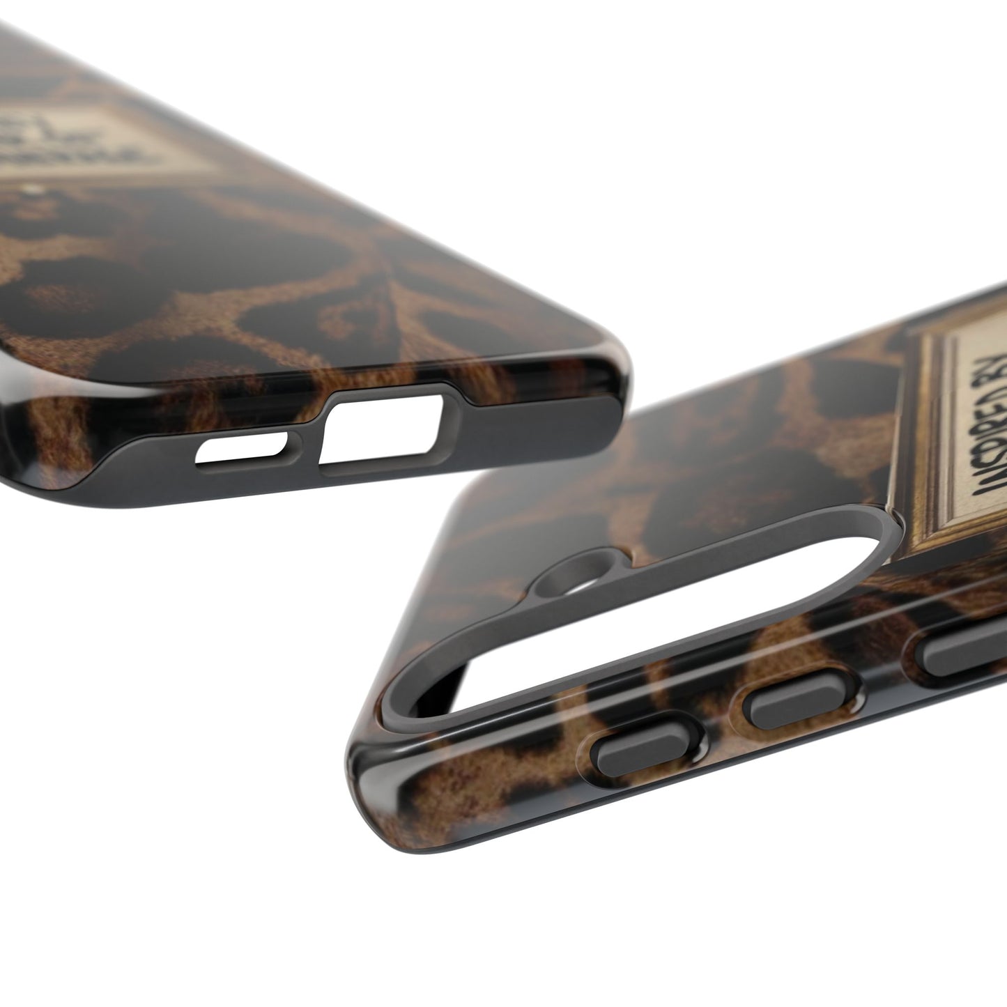 Leopard 'Inspired by the Fear of Being Average' Phone Case
