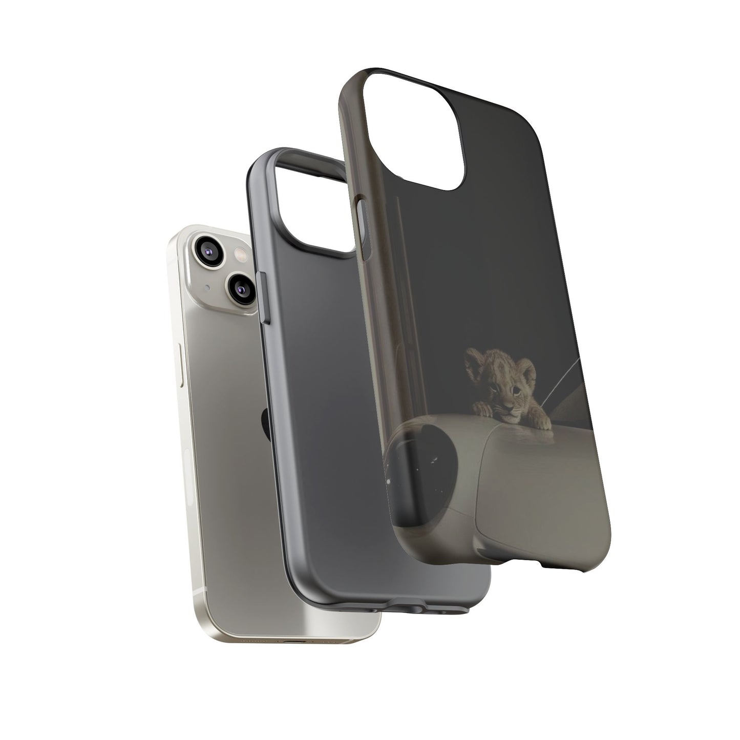 Lion Cub Phone Case — Tough Protective iPhone Cover