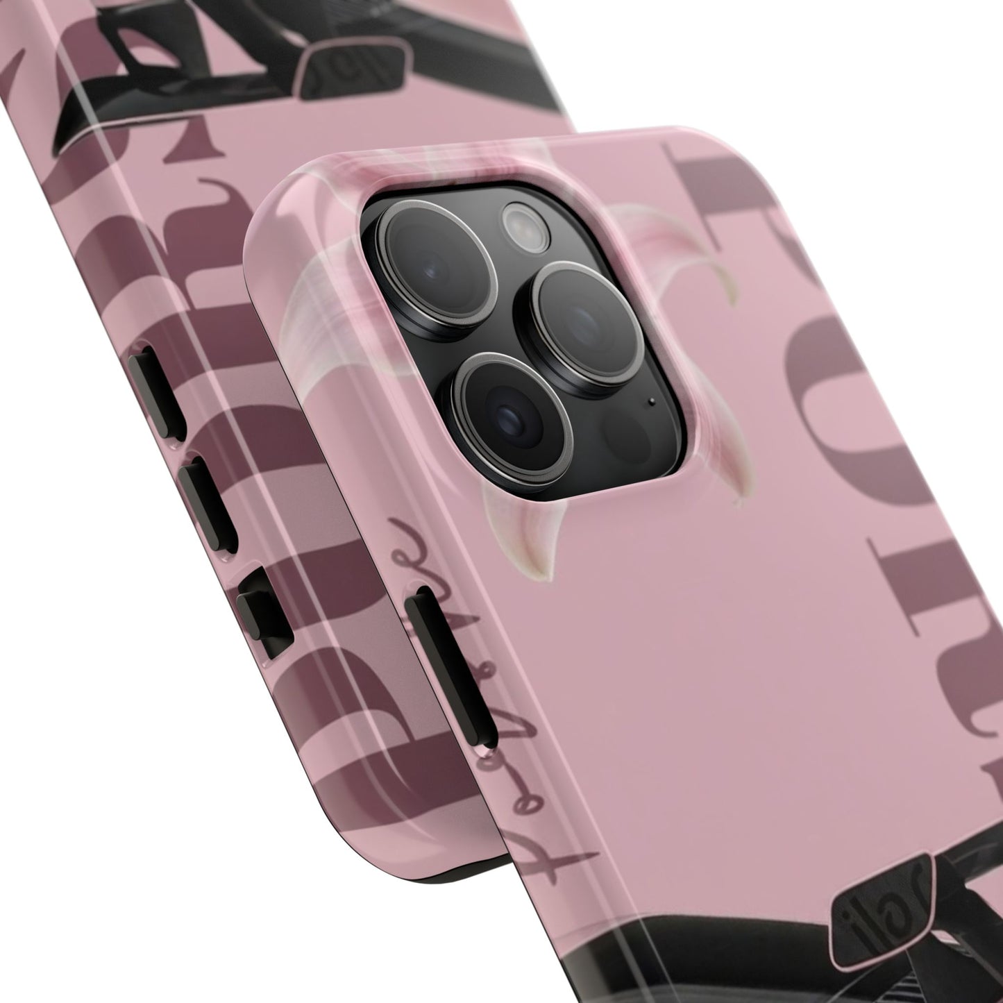 Pink Racing Car Tough Phone Case — 'Queen' Sportback Design