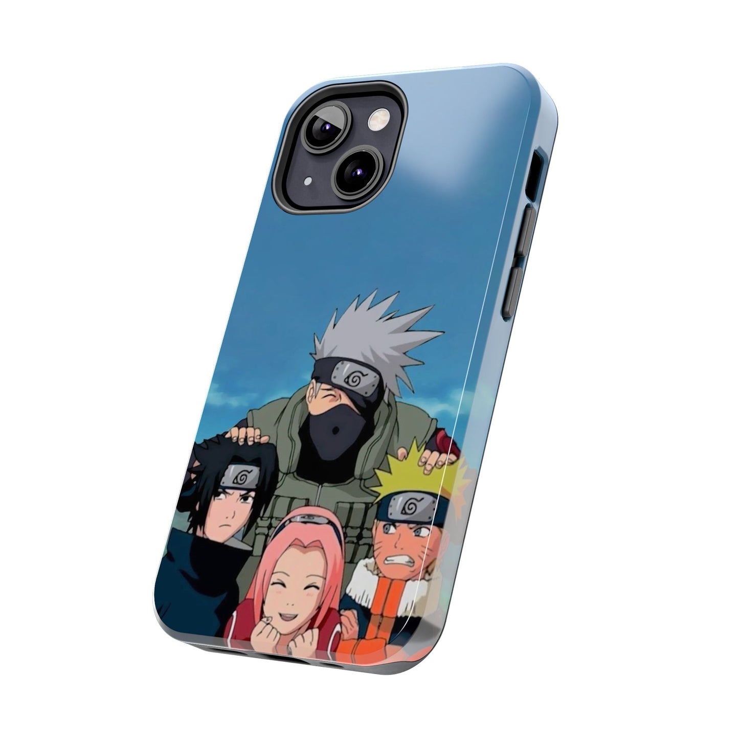 Anime Team Portrait Tough Phone Case — Cute Group Shield Design