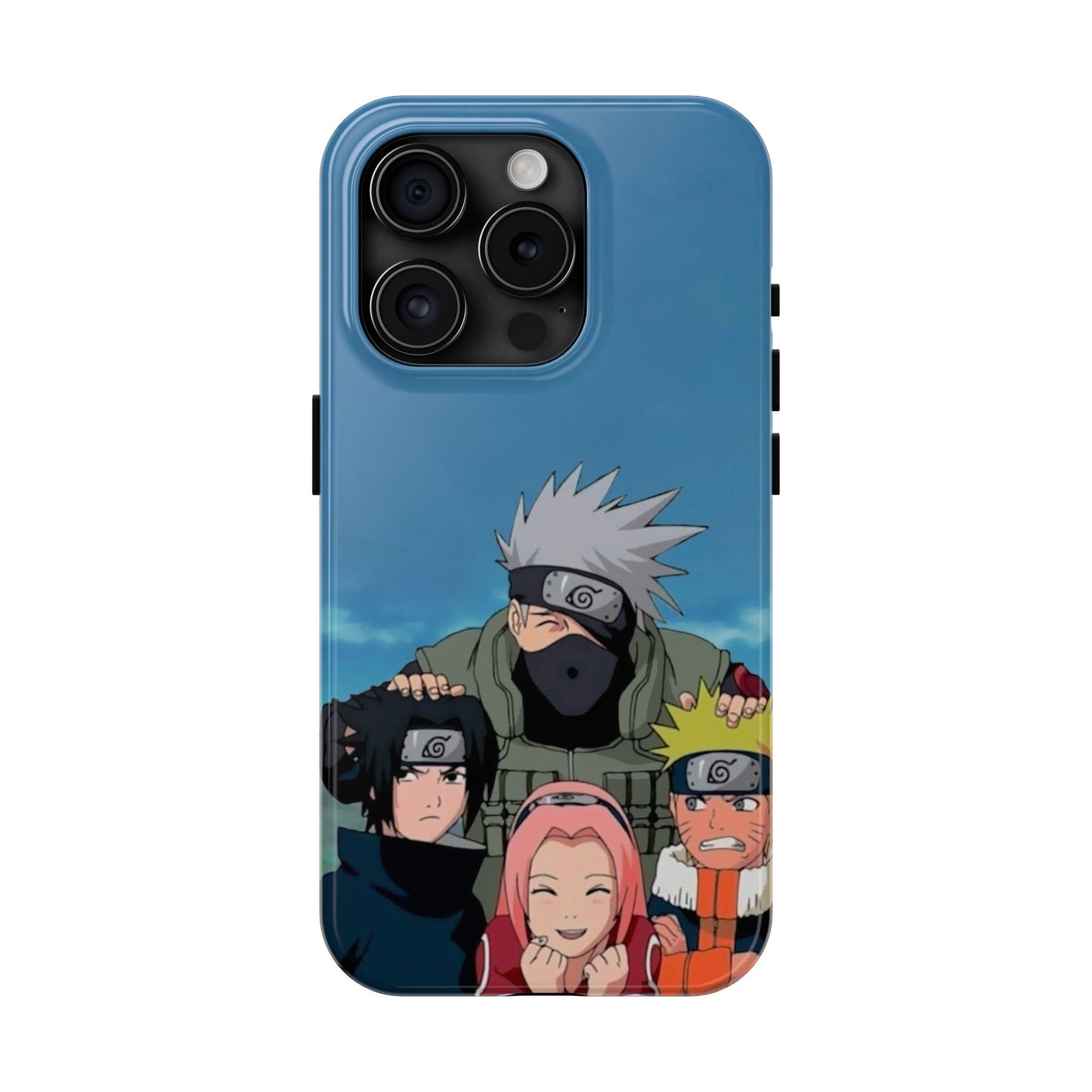 Anime Team Portrait Tough Phone Case — Cute Group Shield Design