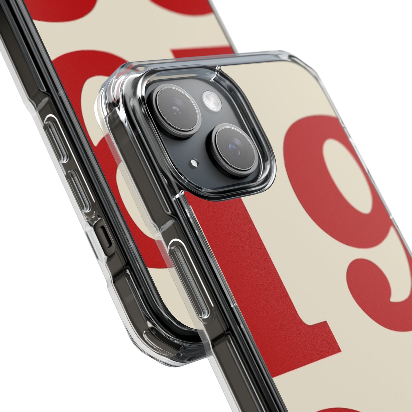 1999 Retro Number Clear Magnetic Phone Case