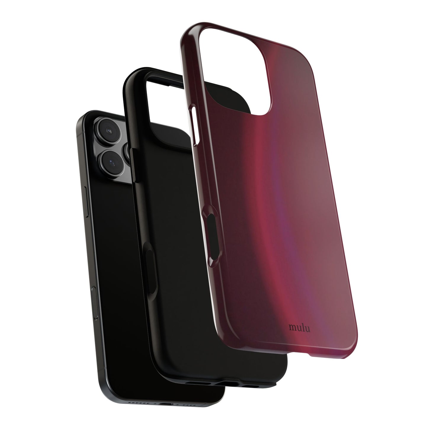 Maroon Gradient Phone Case - Tough Protective iPhone Cover