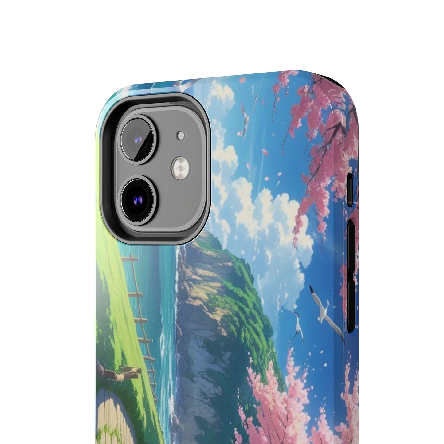 Tough Phone Case — Scenic Cherry Blossom Landscape Phone Cover