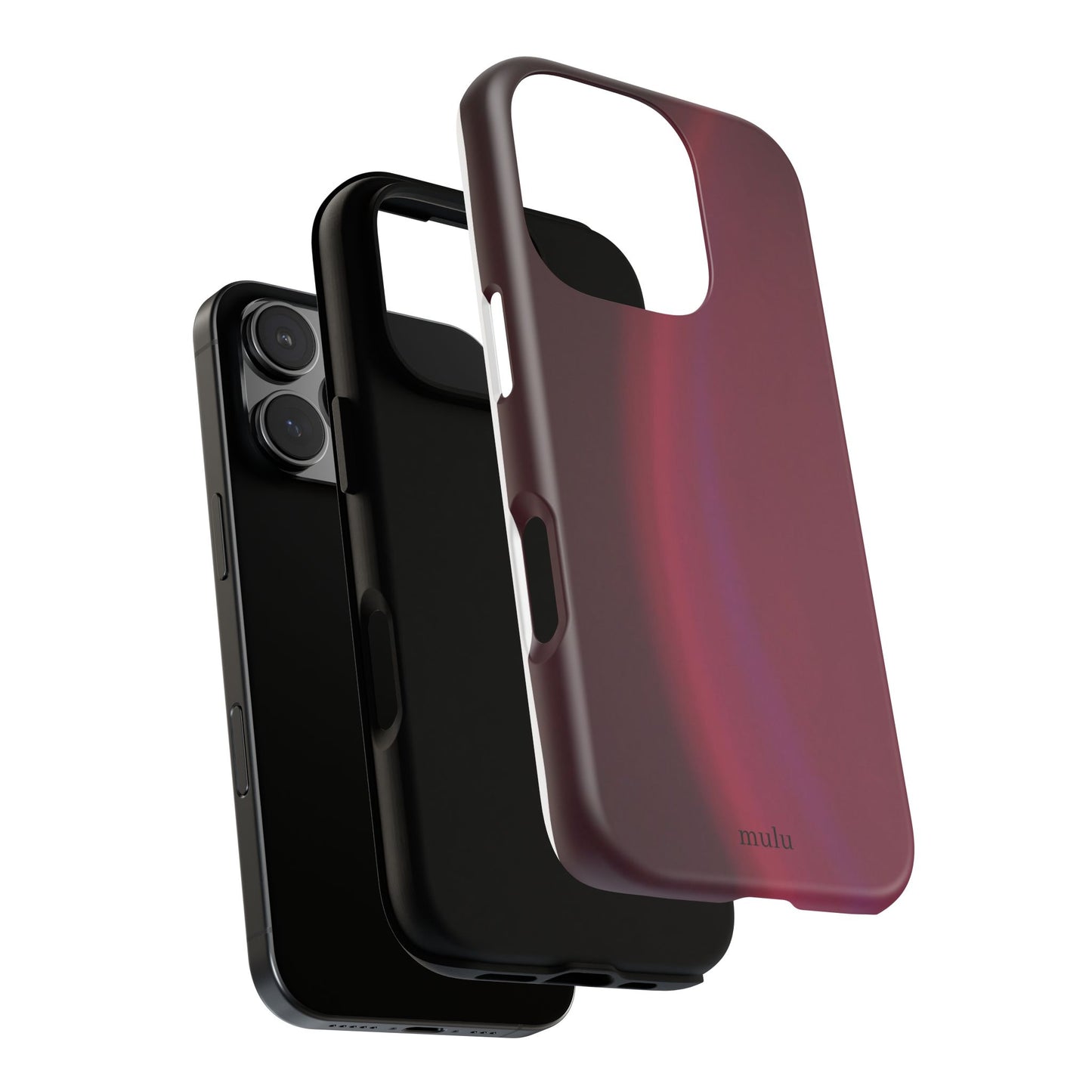 Maroon Gradient Phone Case - Tough Protective iPhone Cover