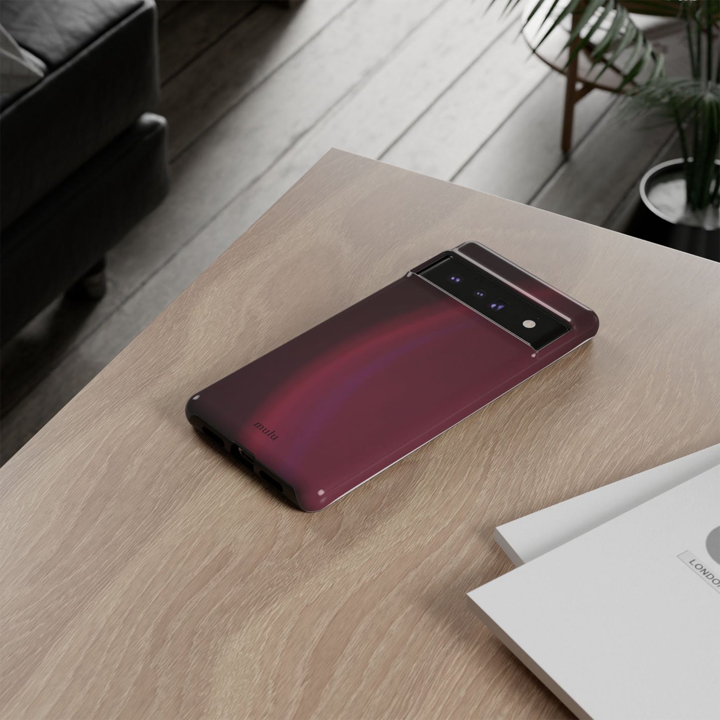 Maroon Gradient Phone Case - Tough Protective iPhone Cover