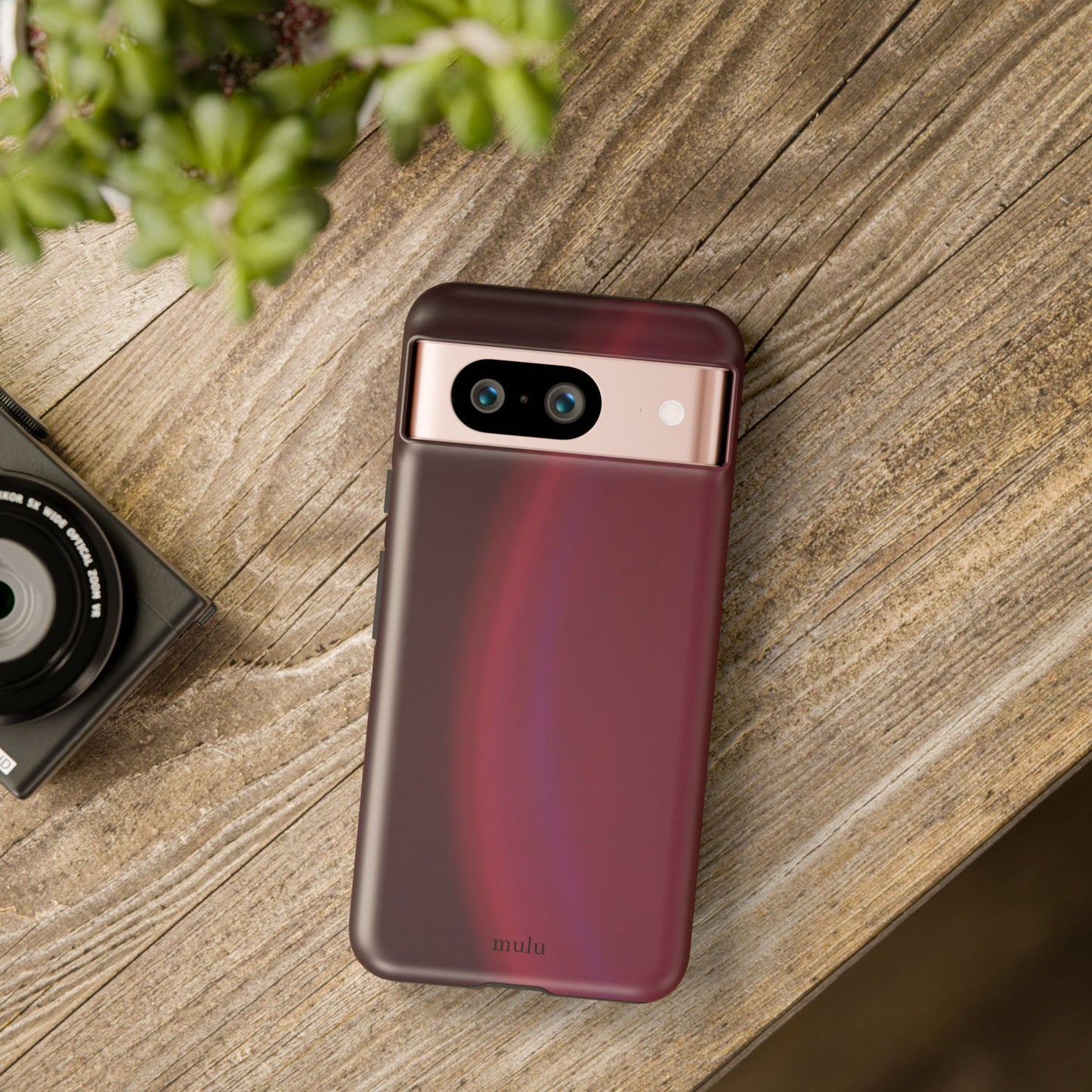 Maroon Gradient Phone Case - Tough Protective iPhone Cover