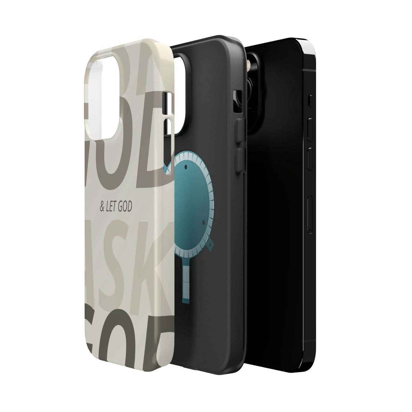 Protective iPhone Case — "Fold & Let God" Magnetic Impact-Resistant Phone Cover