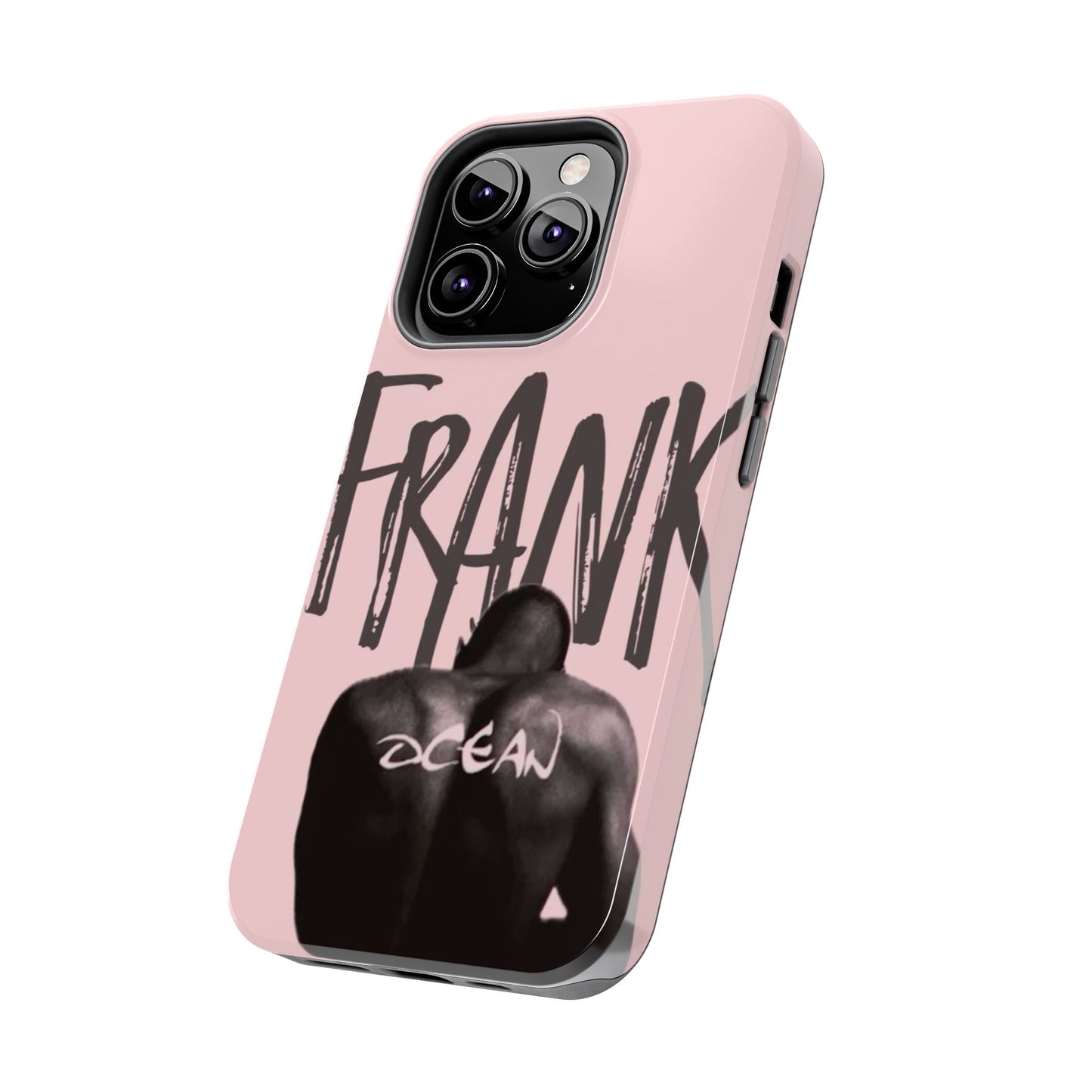 Frank Ocean Tough Phone Case — Pink Back Silhouette Design