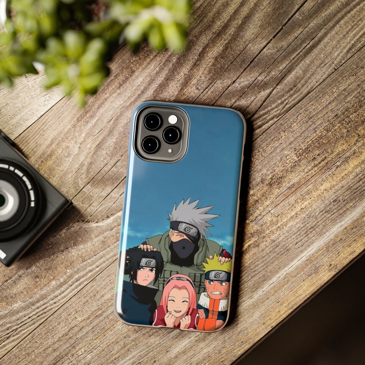 Anime Team Portrait Tough Phone Case — Cute Group Shield Design